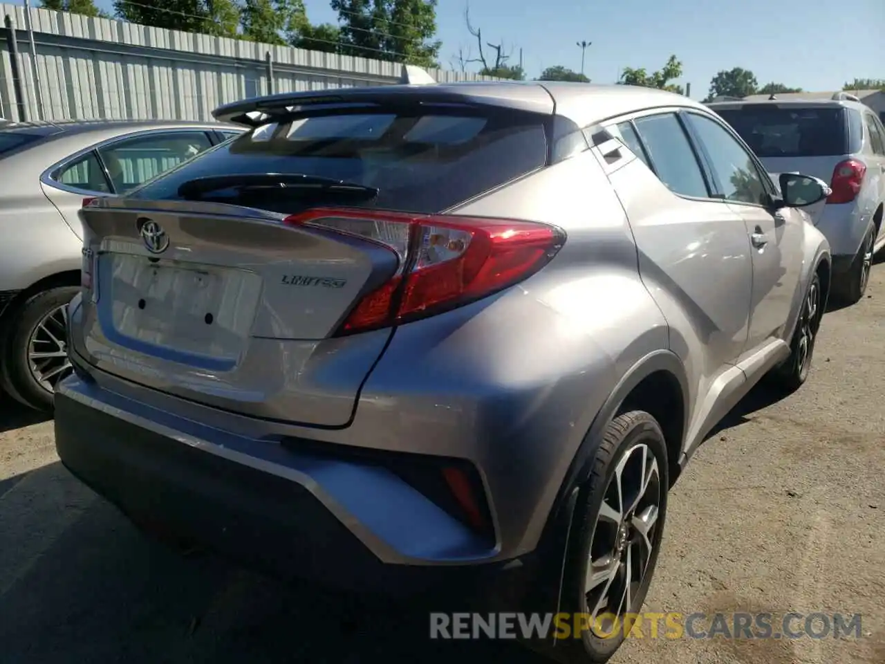 4 Photograph of a damaged car NMTKHMBX3KR075101 TOYOTA C-HR 2019