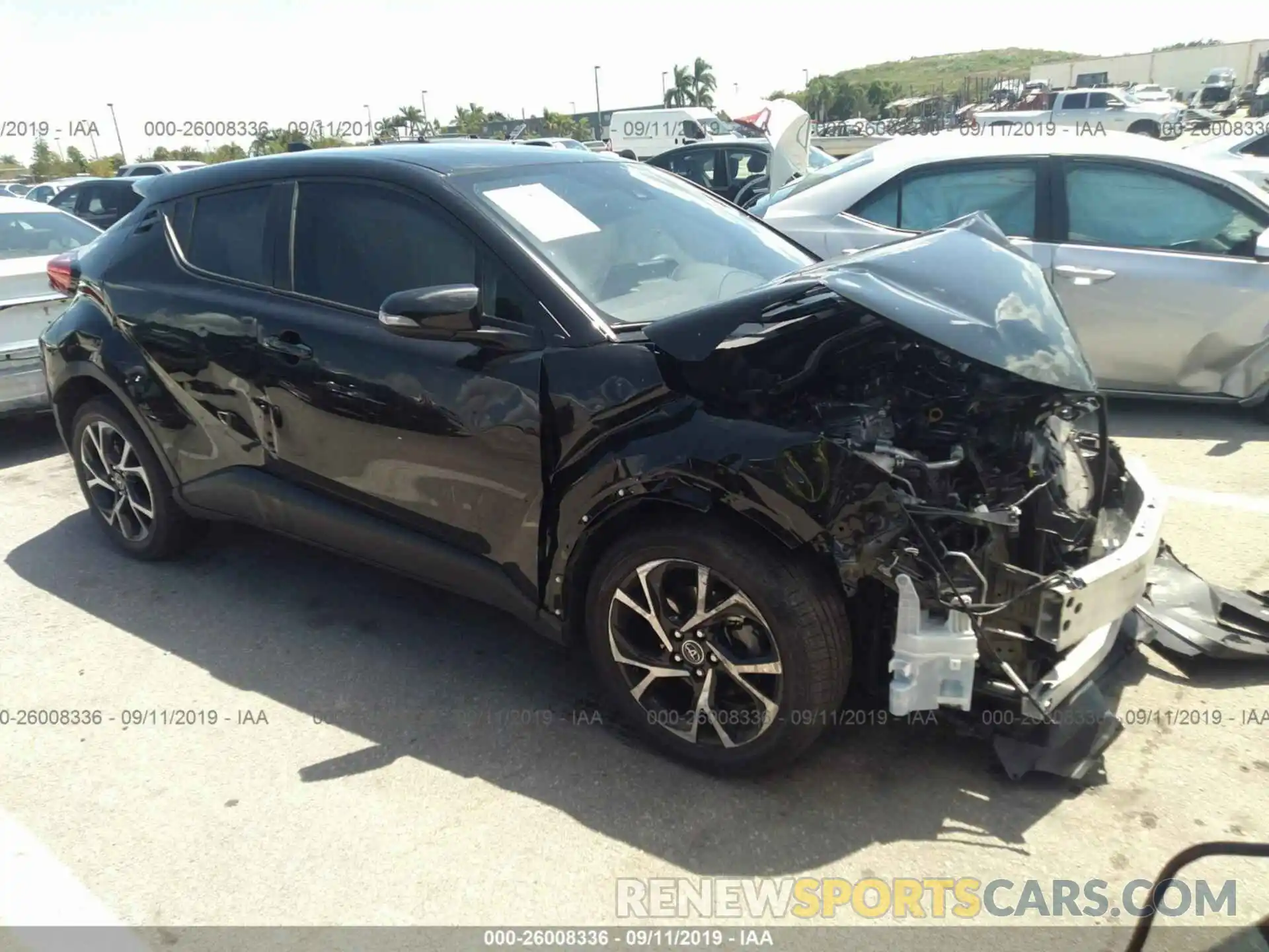 1 Photograph of a damaged car NMTKHMBX3KR075227 TOYOTA C-HR 2019