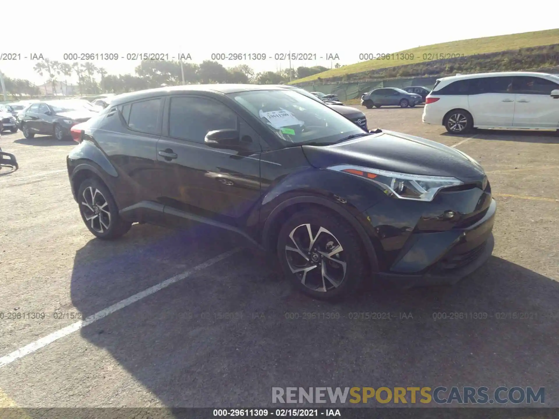 1 Photograph of a damaged car NMTKHMBX3KR075275 TOYOTA C-HR 2019