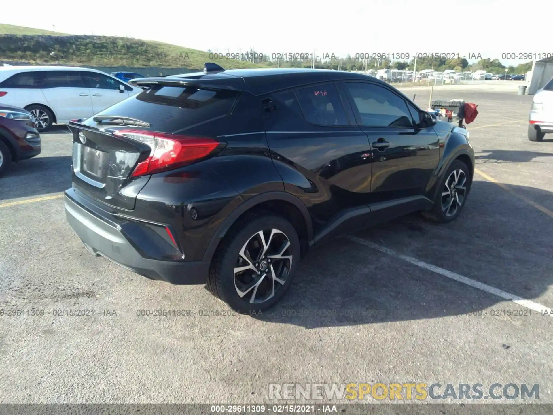 4 Photograph of a damaged car NMTKHMBX3KR075275 TOYOTA C-HR 2019