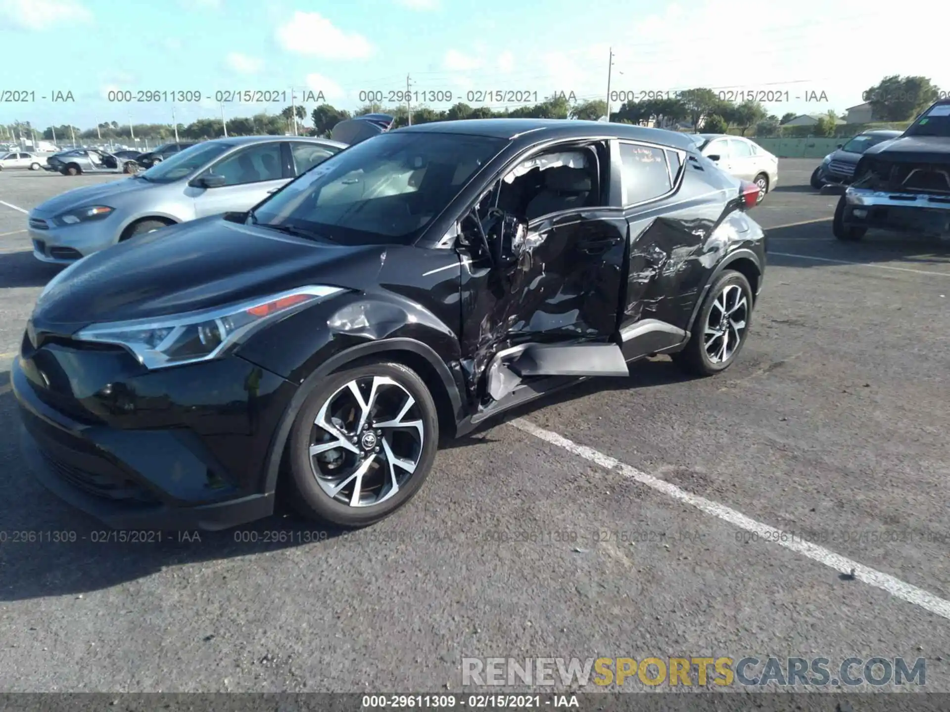 6 Photograph of a damaged car NMTKHMBX3KR075275 TOYOTA C-HR 2019