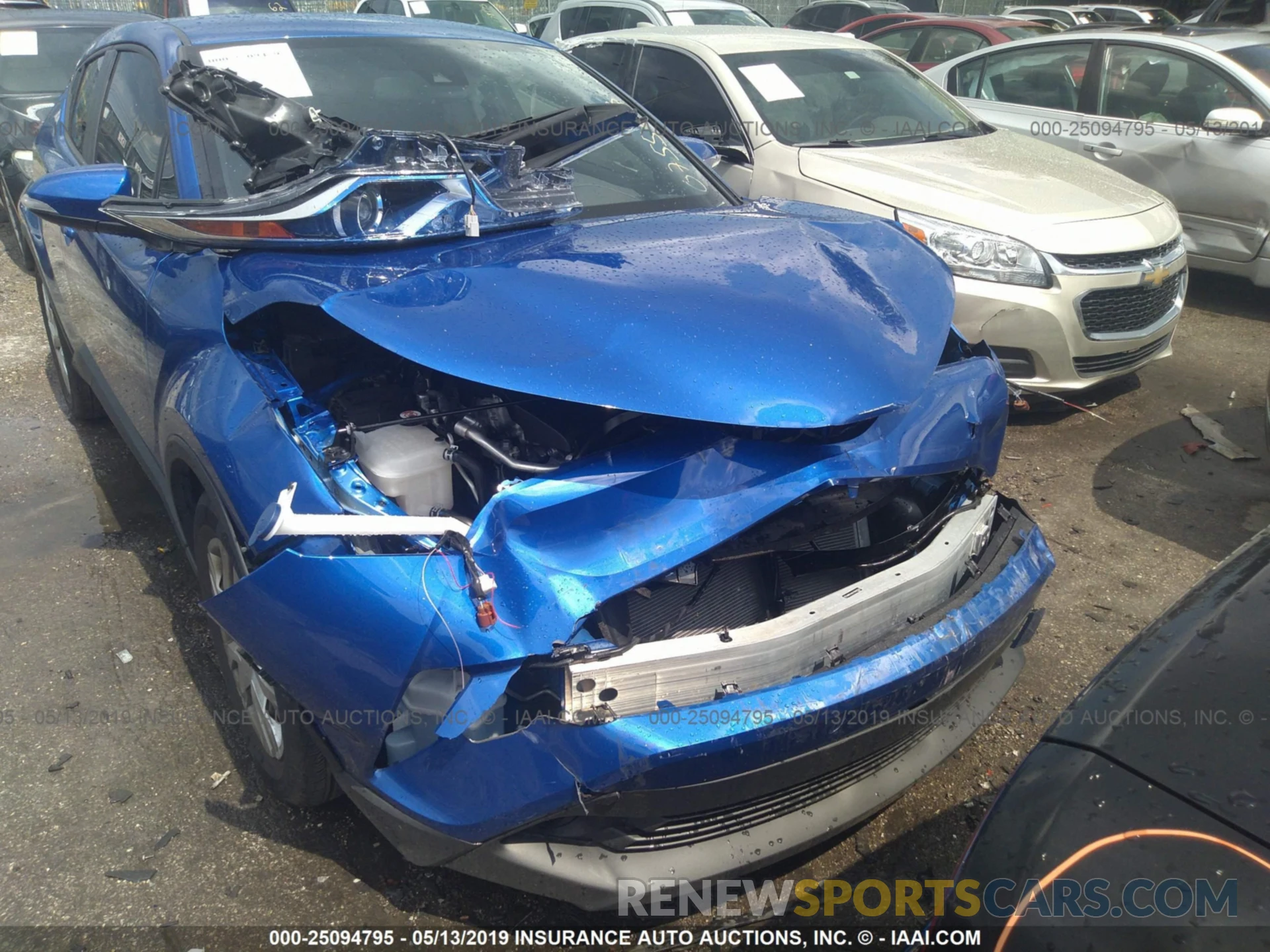 6 Photograph of a damaged car NMTKHMBX3KR075583 TOYOTA C-HR 2019