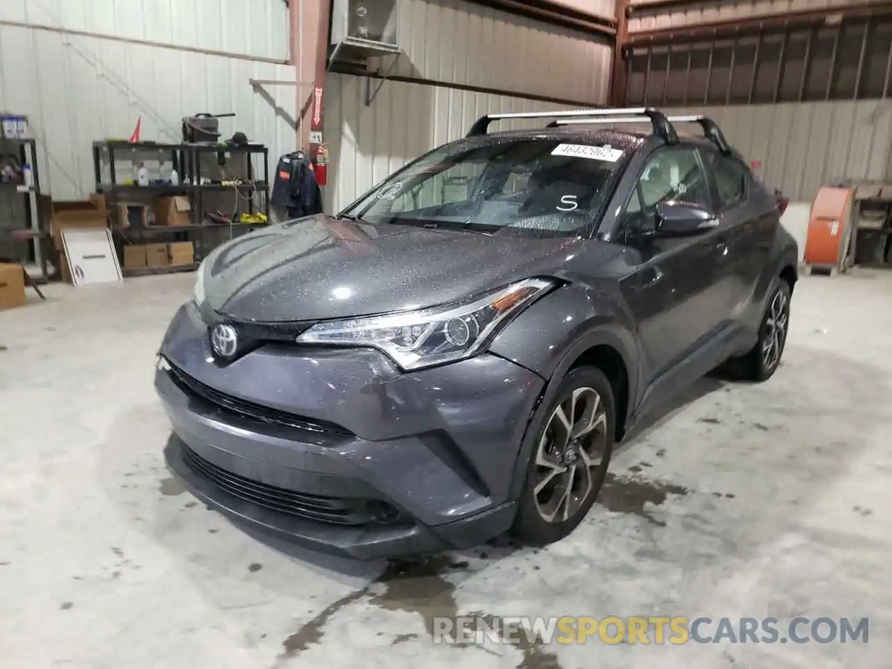 2 Photograph of a damaged car NMTKHMBX3KR075888 TOYOTA C-HR 2019