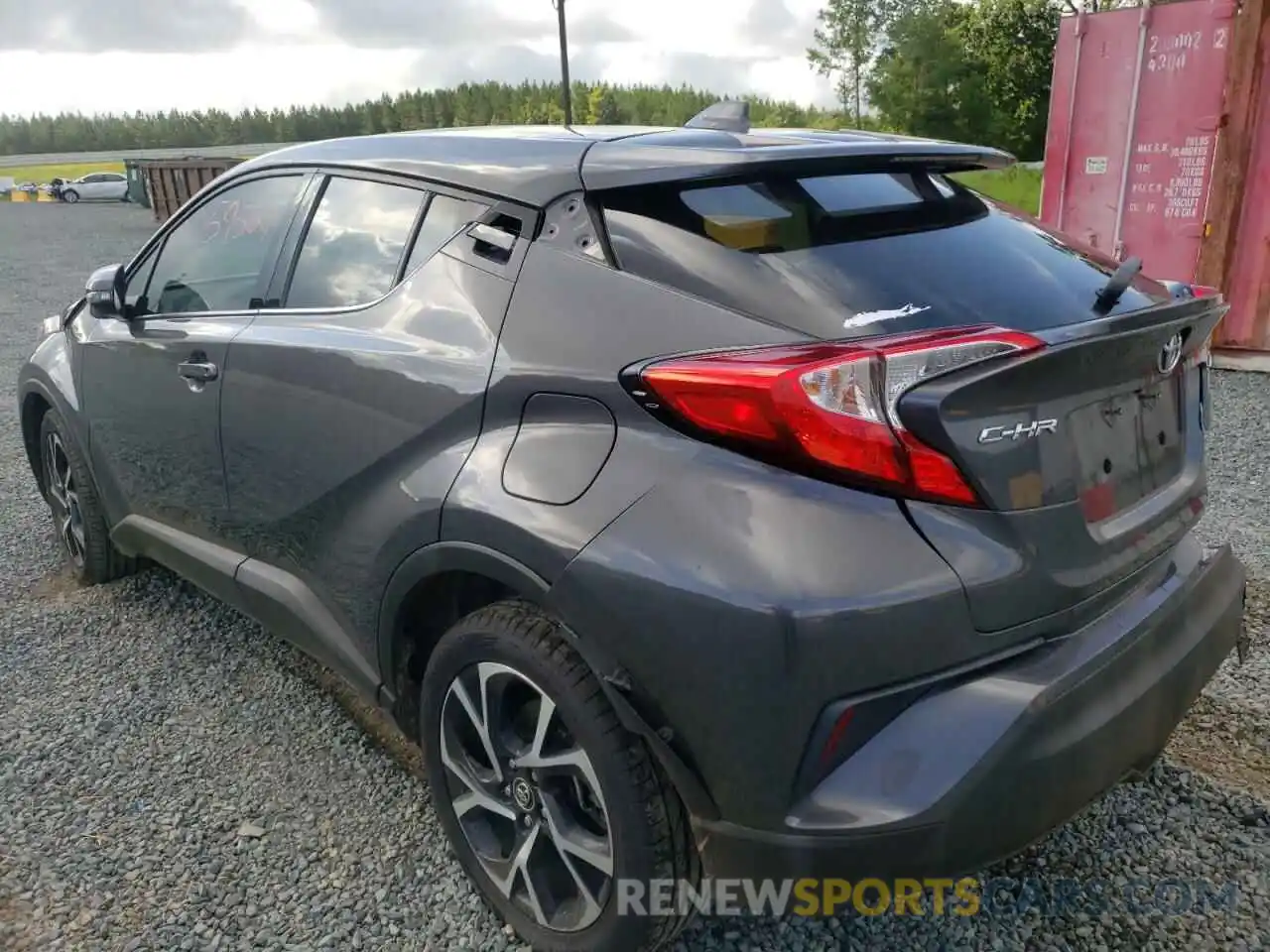 3 Photograph of a damaged car NMTKHMBX3KR076247 TOYOTA C-HR 2019