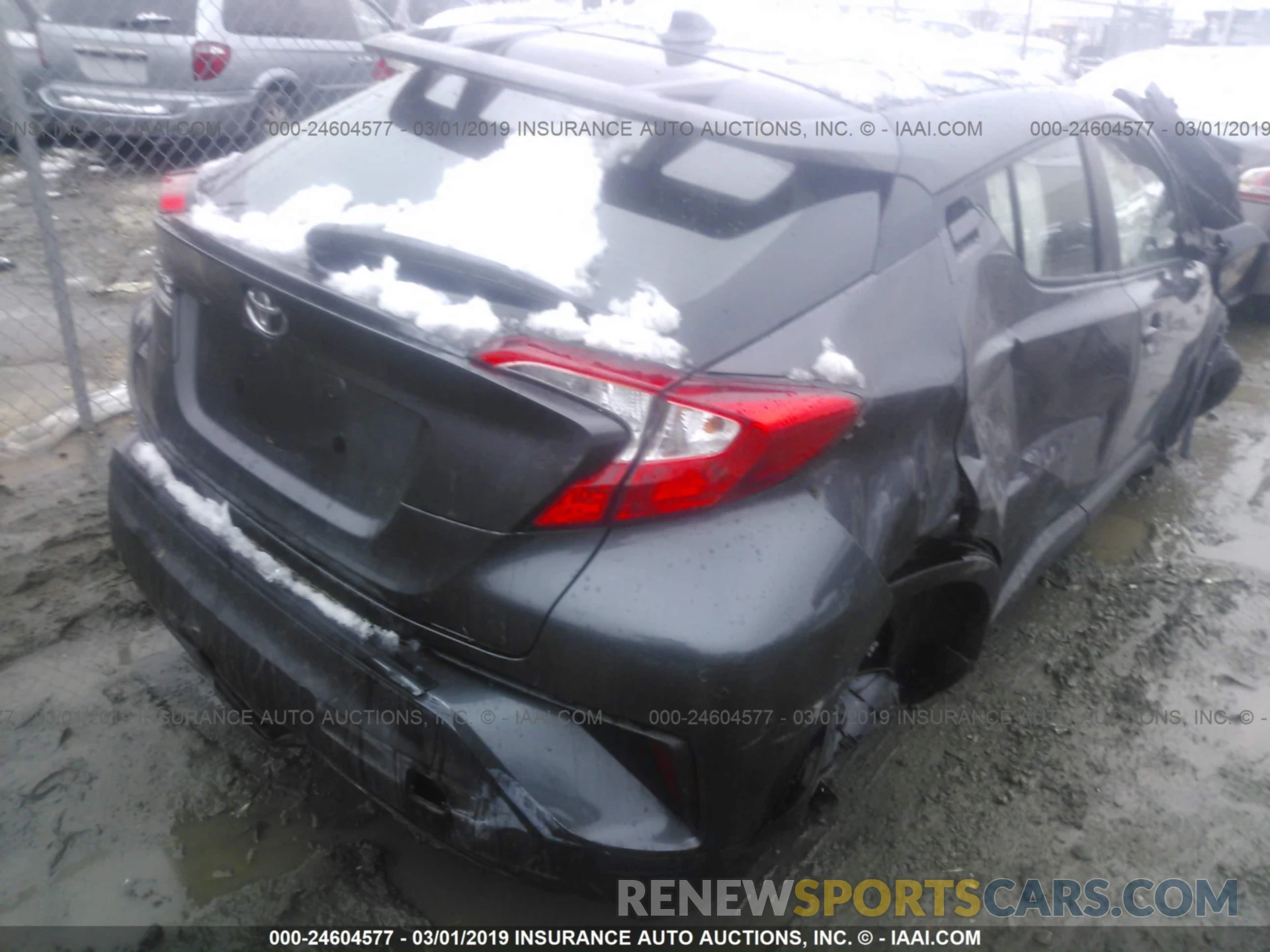 4 Photograph of a damaged car NMTKHMBX3KR077642 TOYOTA C-HR 2019