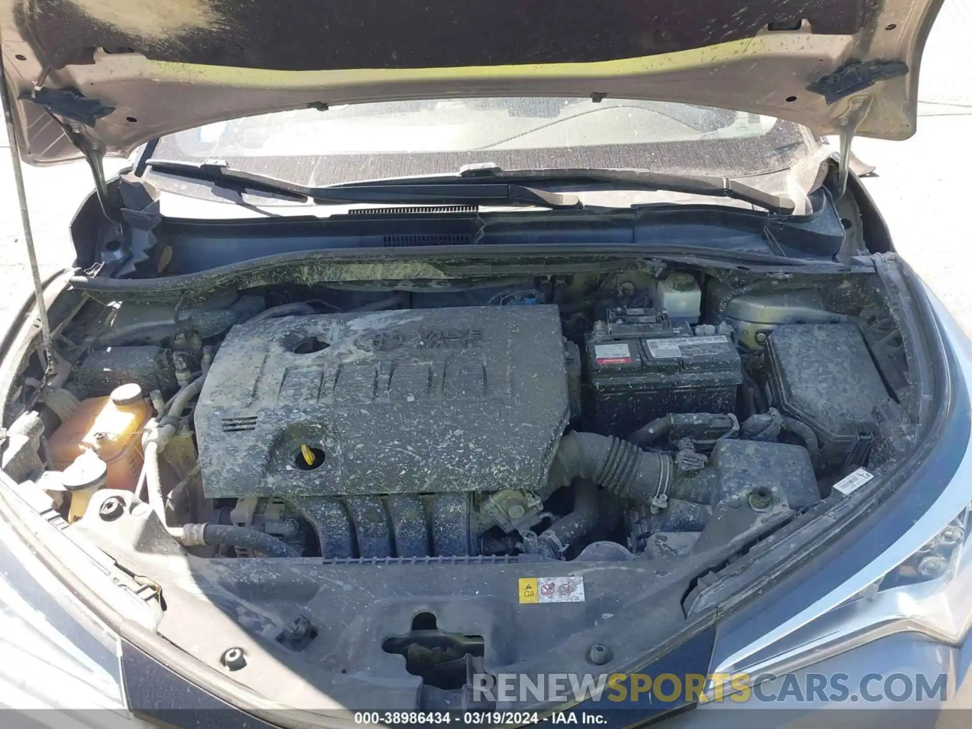 10 Photograph of a damaged car NMTKHMBX3KR078287 TOYOTA C-HR 2019