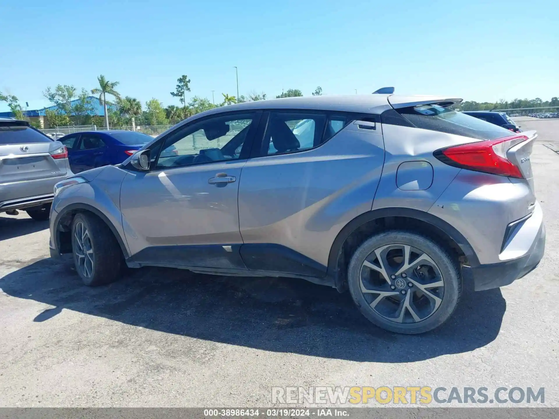 13 Photograph of a damaged car NMTKHMBX3KR078287 TOYOTA C-HR 2019