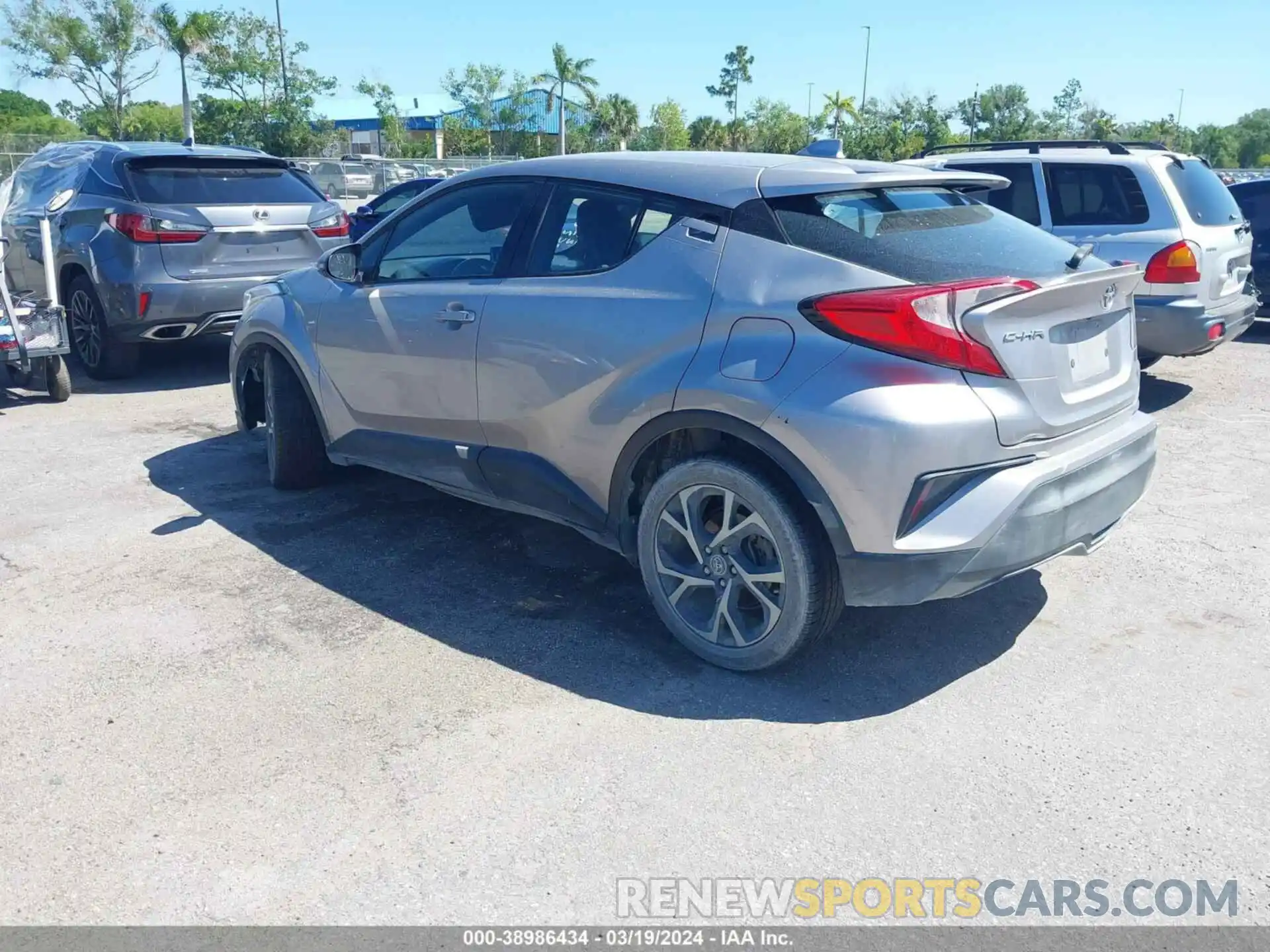 3 Photograph of a damaged car NMTKHMBX3KR078287 TOYOTA C-HR 2019