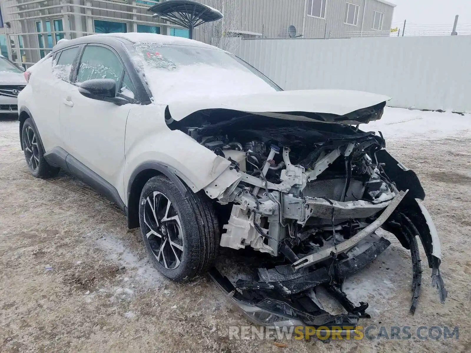 1 Photograph of a damaged car NMTKHMBX3KR078600 TOYOTA C-HR 2019