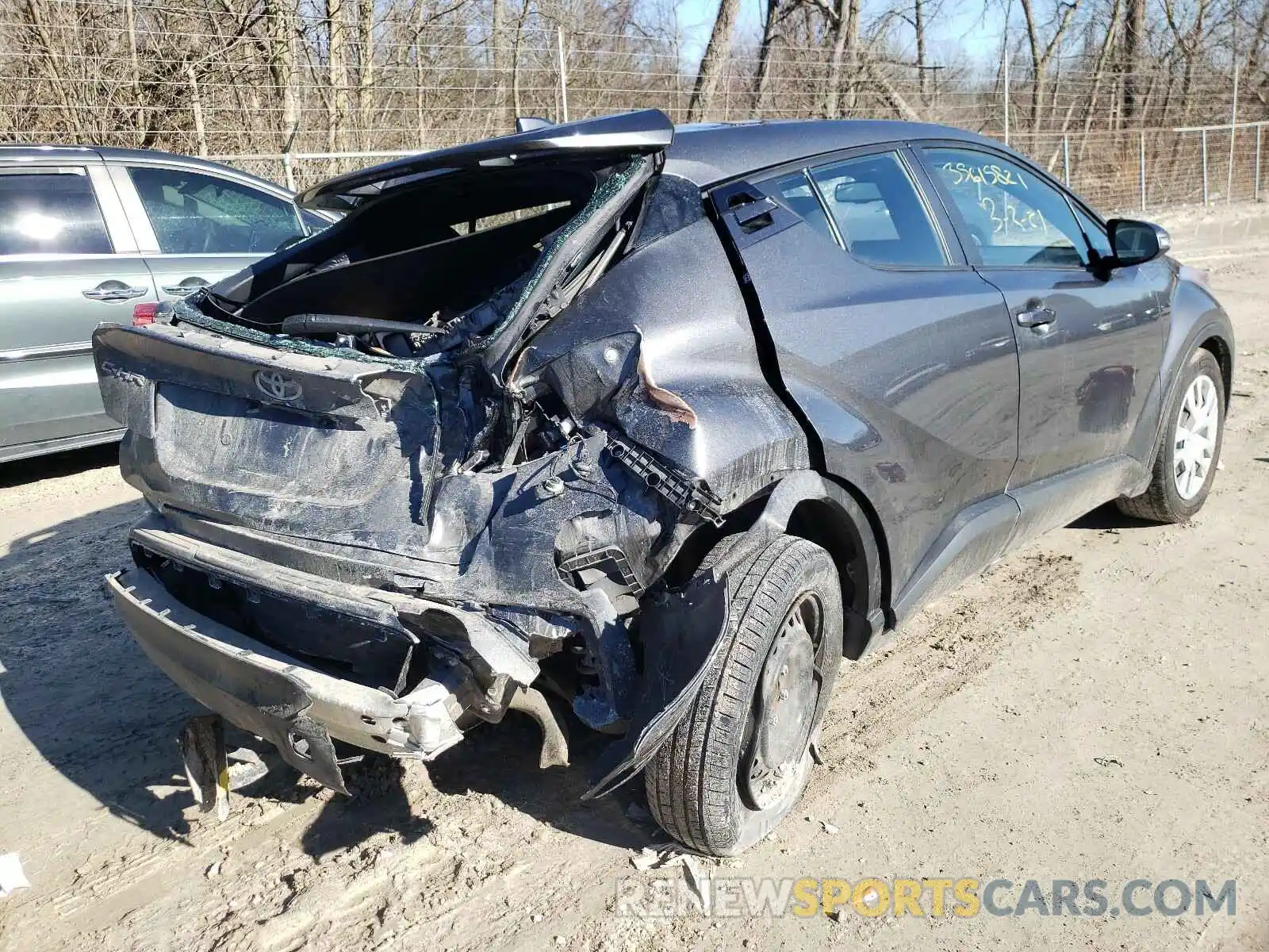 4 Photograph of a damaged car NMTKHMBX3KR078631 TOYOTA C-HR 2019