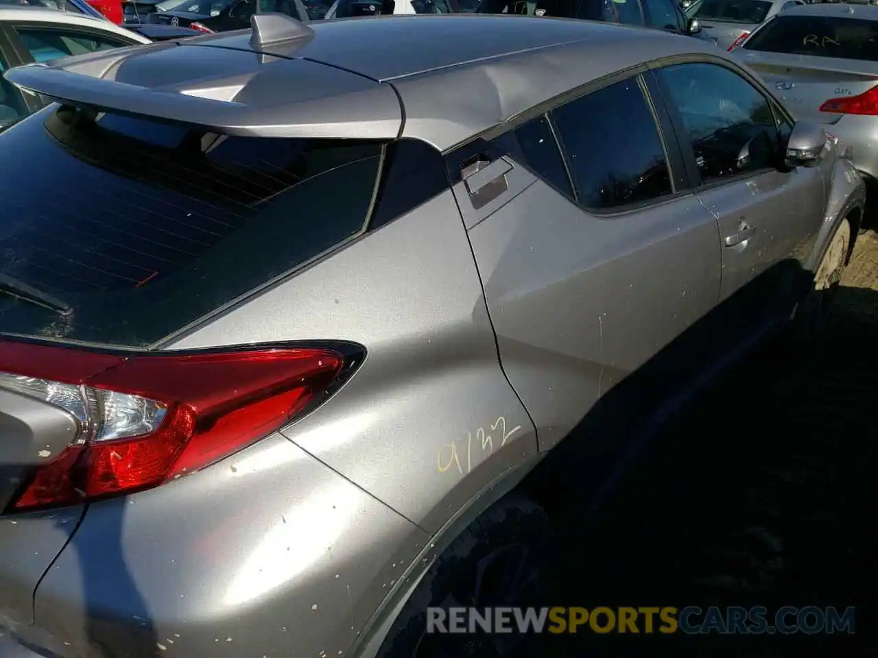 9 Photograph of a damaged car NMTKHMBX3KR078936 TOYOTA C-HR 2019