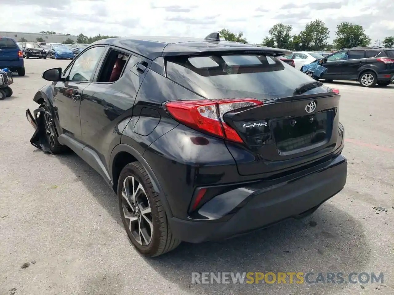 3 Фотография поврежденного автомобиля NMTKHMBX3KR079083 TOYOTA C-HR 2019