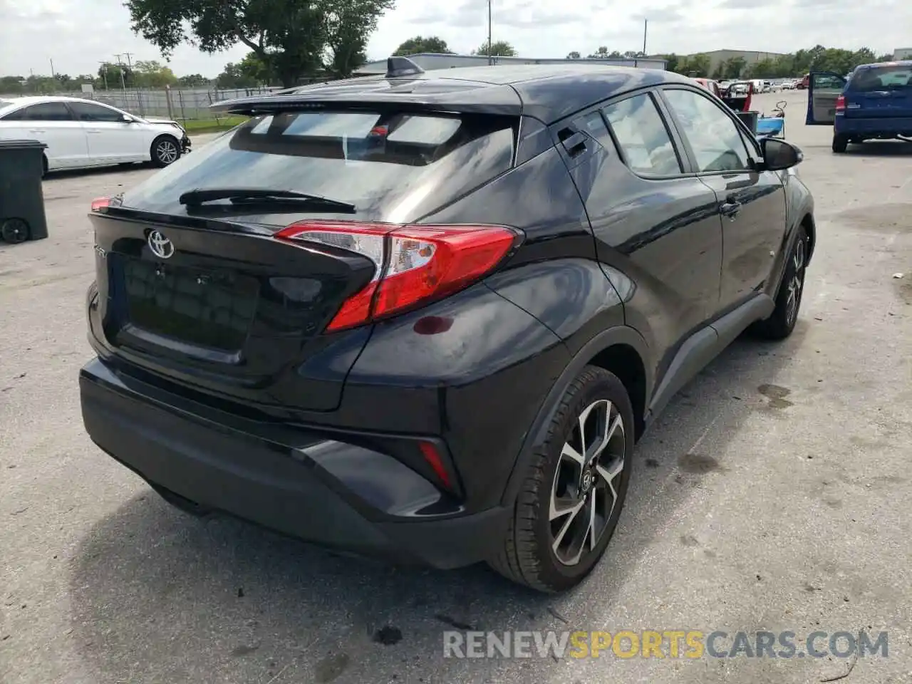 4 Photograph of a damaged car NMTKHMBX3KR079083 TOYOTA C-HR 2019