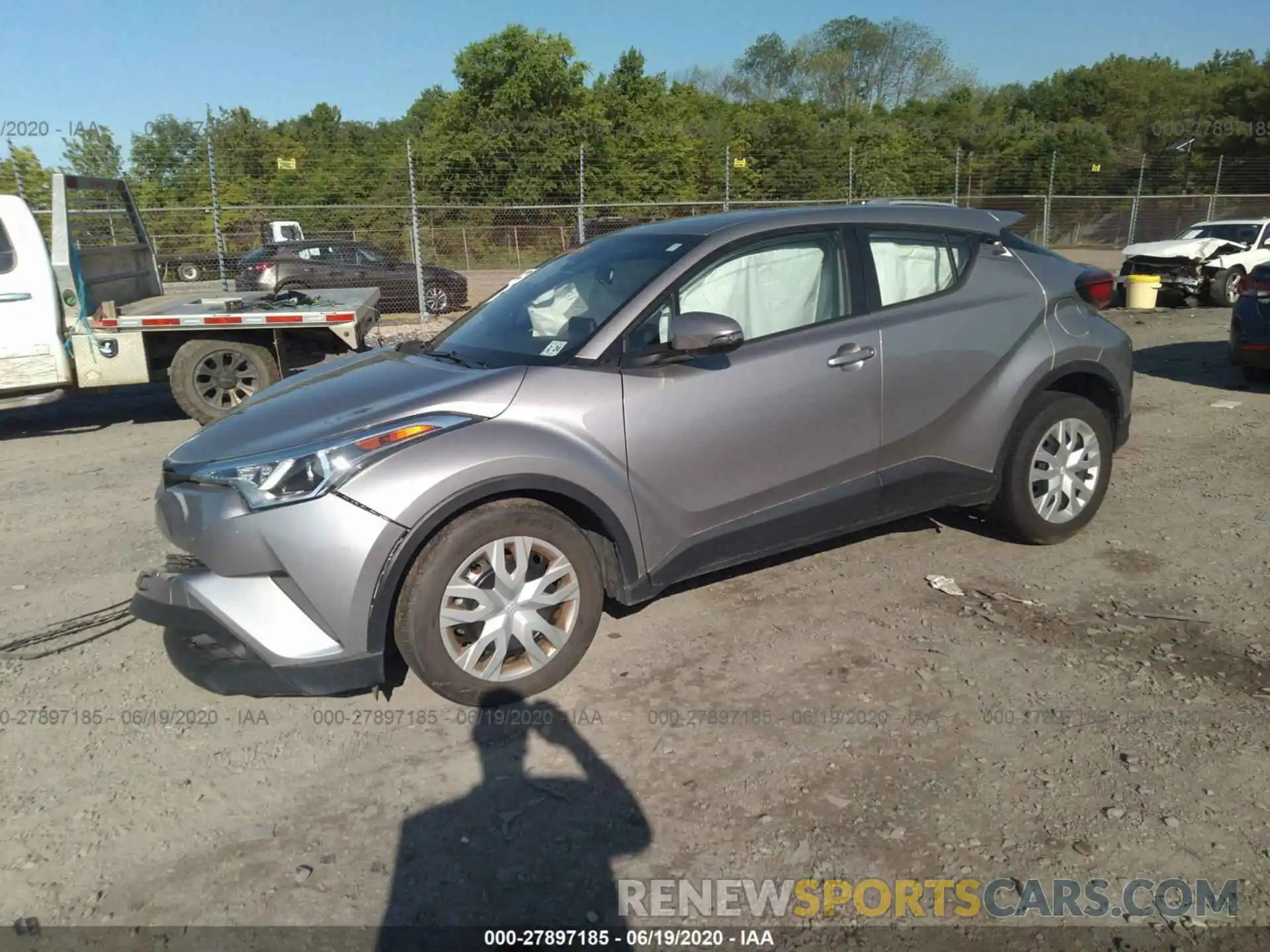 2 Photograph of a damaged car NMTKHMBX3KR079245 TOYOTA C-HR 2019