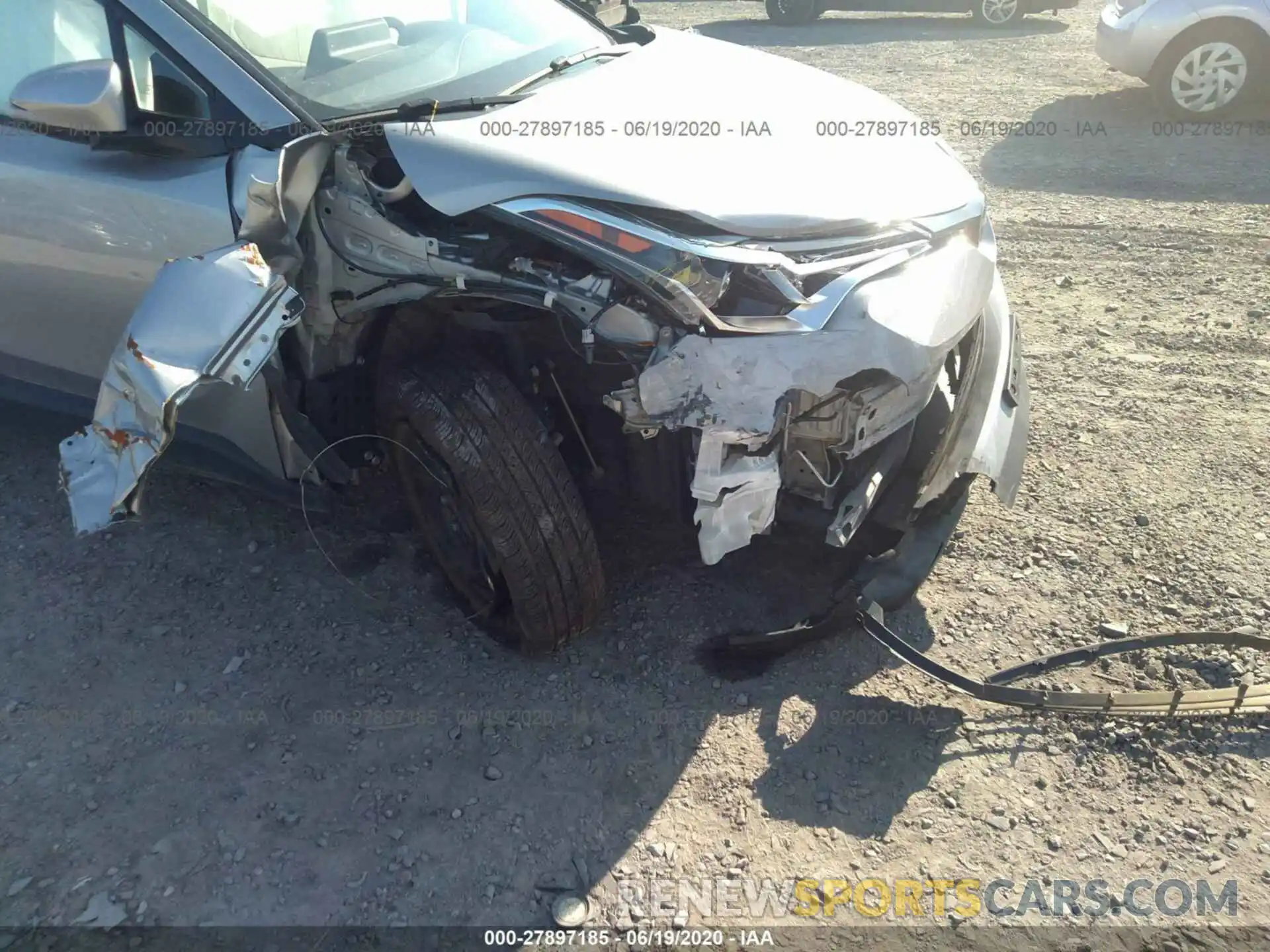 6 Photograph of a damaged car NMTKHMBX3KR079245 TOYOTA C-HR 2019