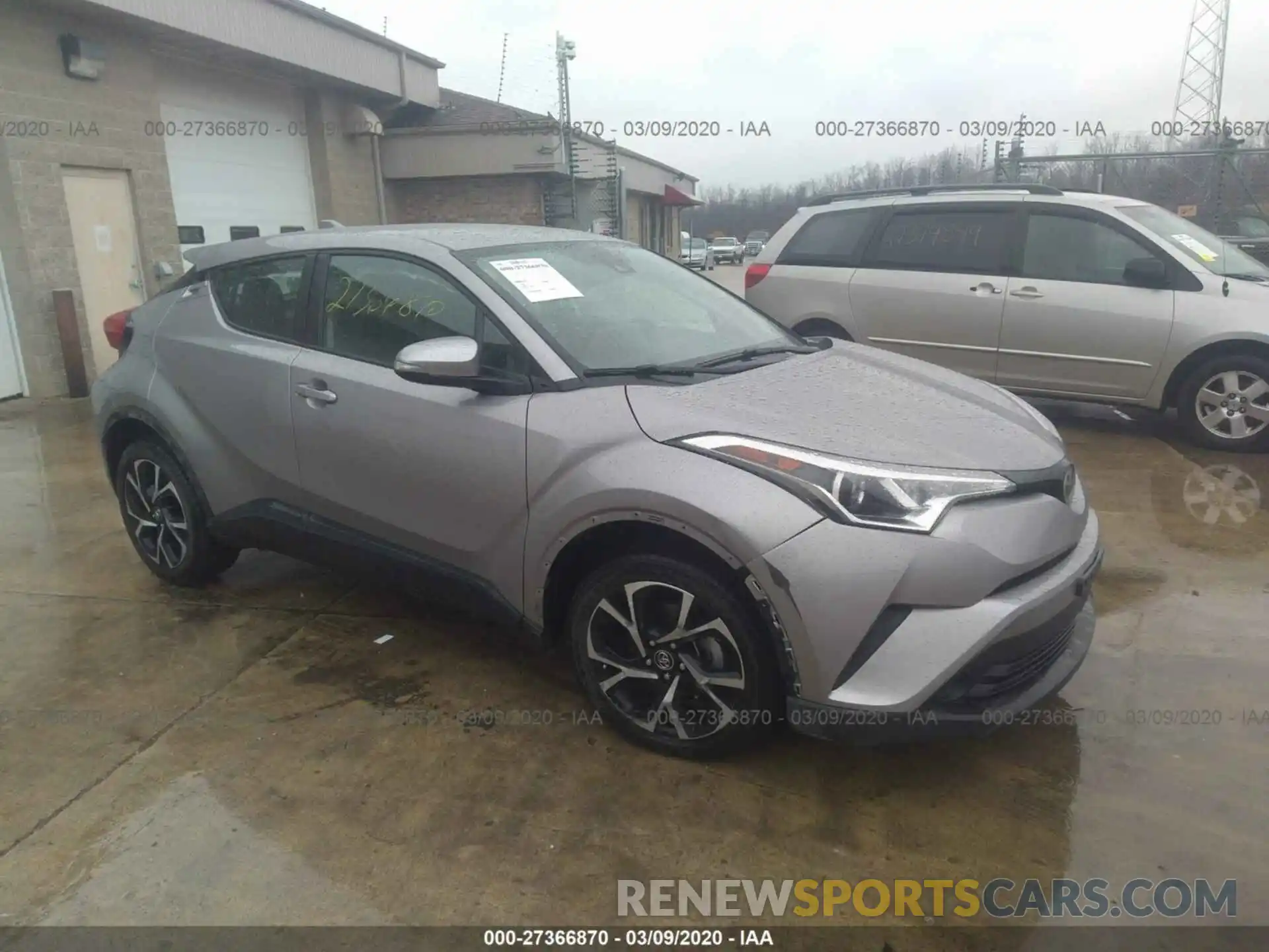 1 Photograph of a damaged car NMTKHMBX3KR079844 TOYOTA C-HR 2019