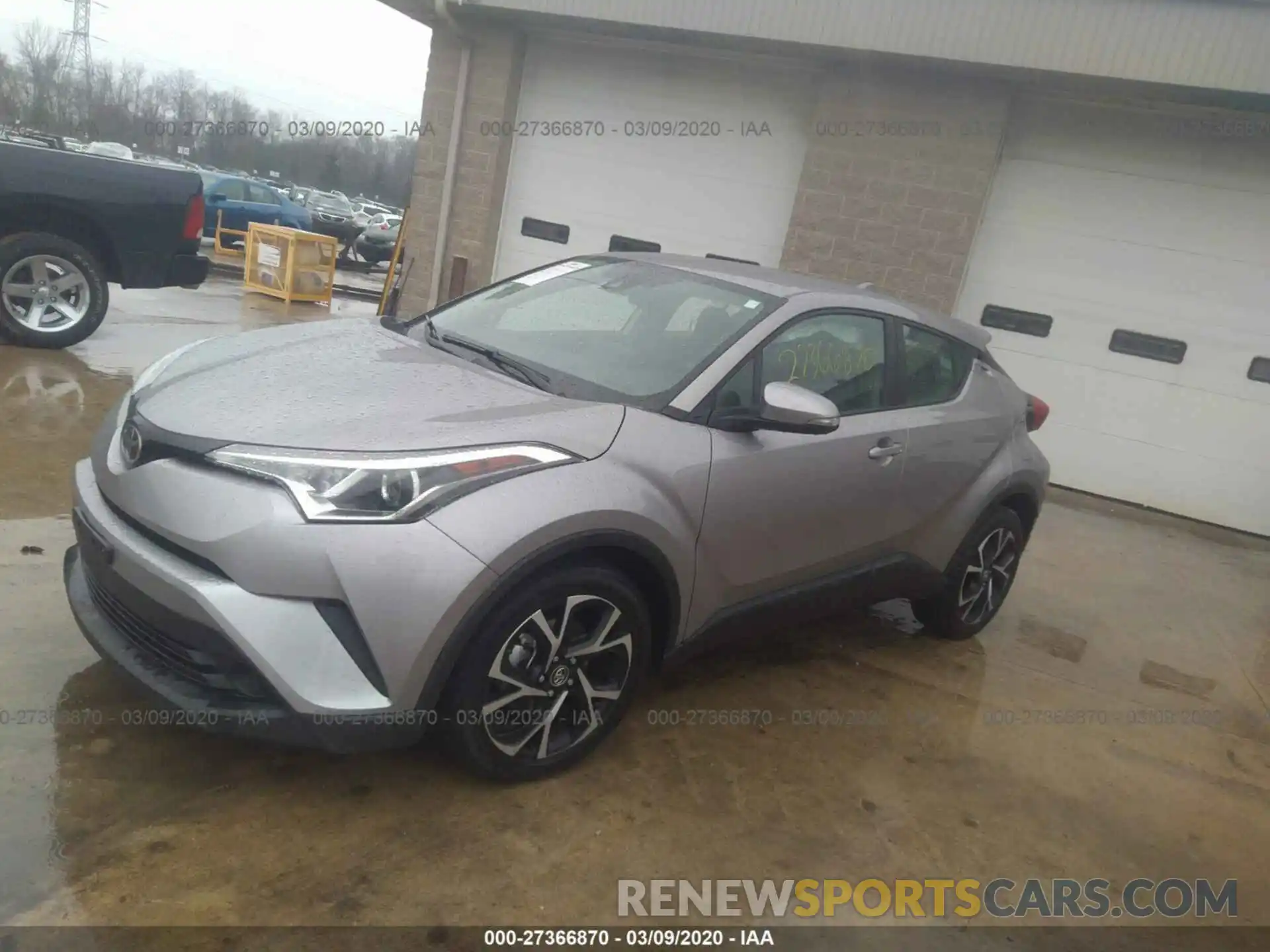 2 Photograph of a damaged car NMTKHMBX3KR079844 TOYOTA C-HR 2019