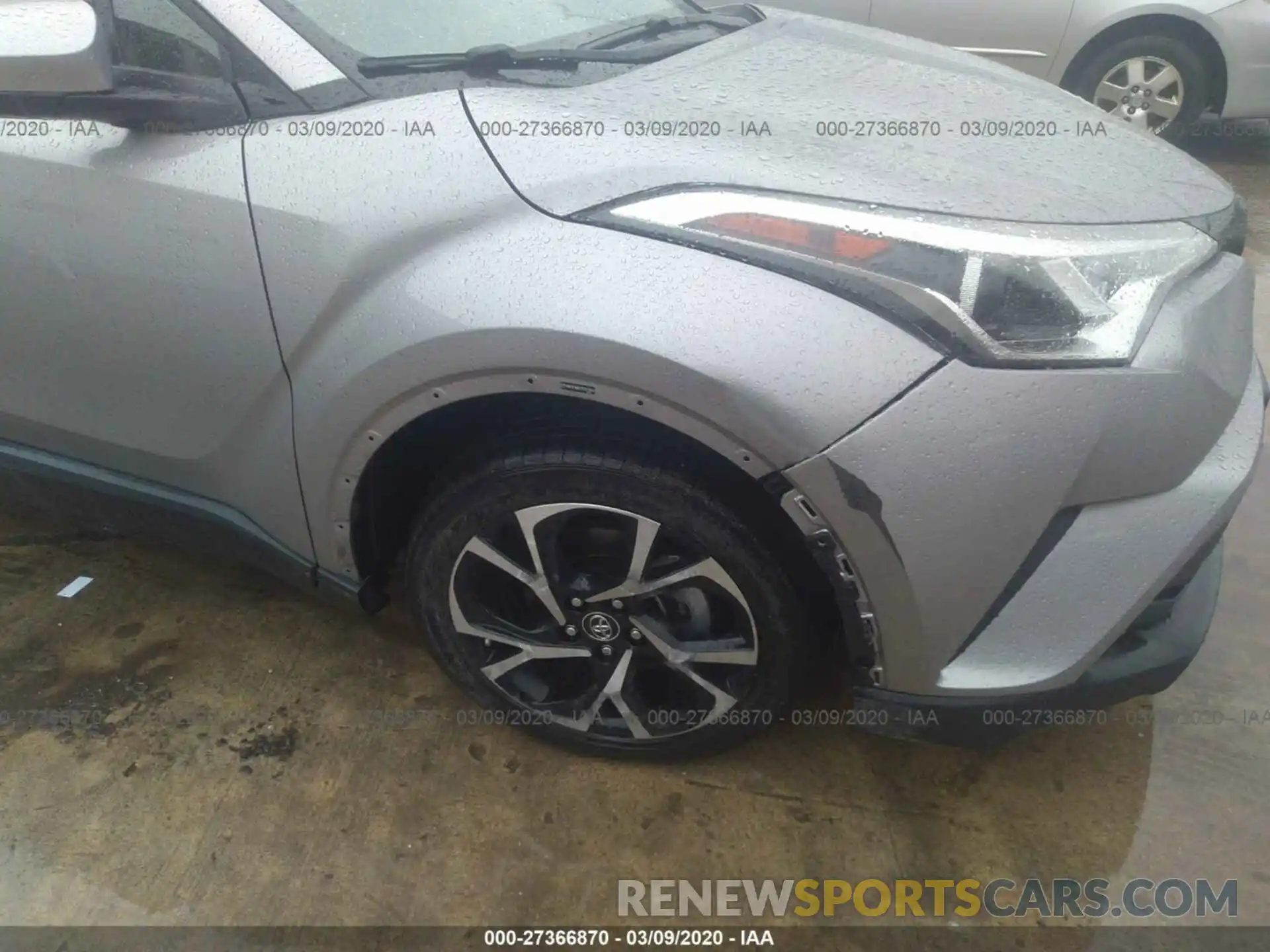 6 Photograph of a damaged car NMTKHMBX3KR079844 TOYOTA C-HR 2019