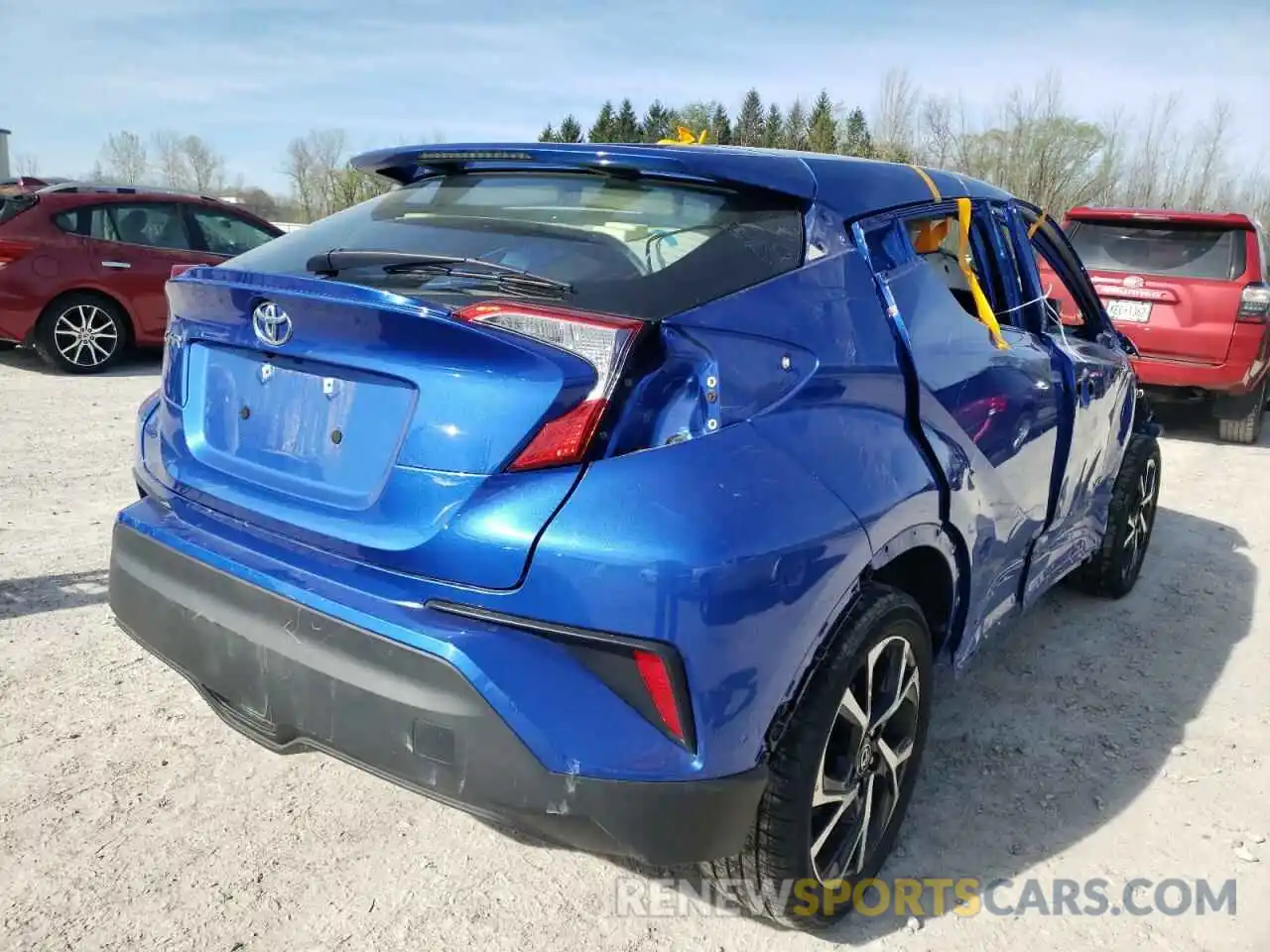 4 Photograph of a damaged car NMTKHMBX3KR080945 TOYOTA C-HR 2019