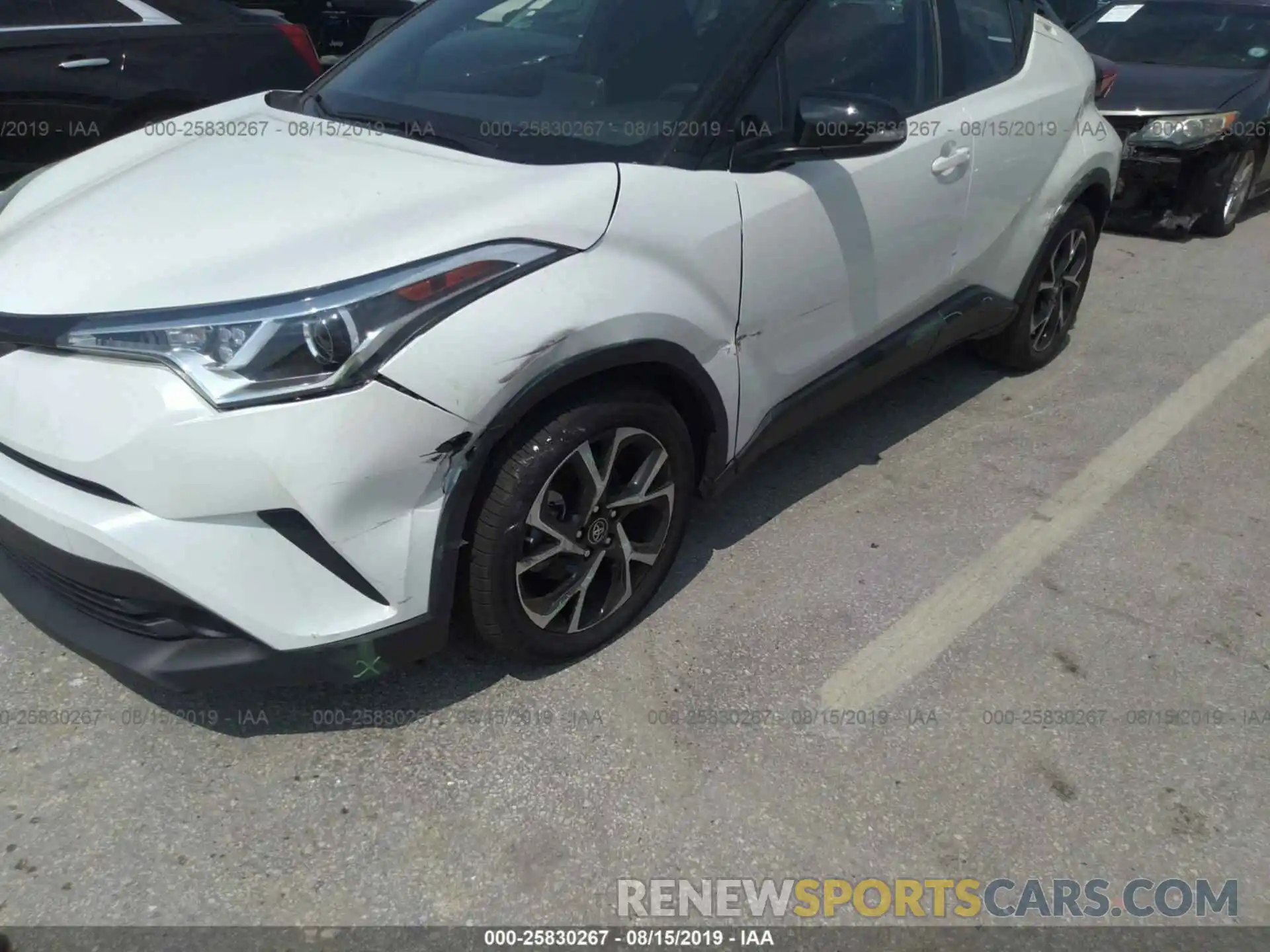 6 Photograph of a damaged car NMTKHMBX3KR081321 TOYOTA C-HR 2019