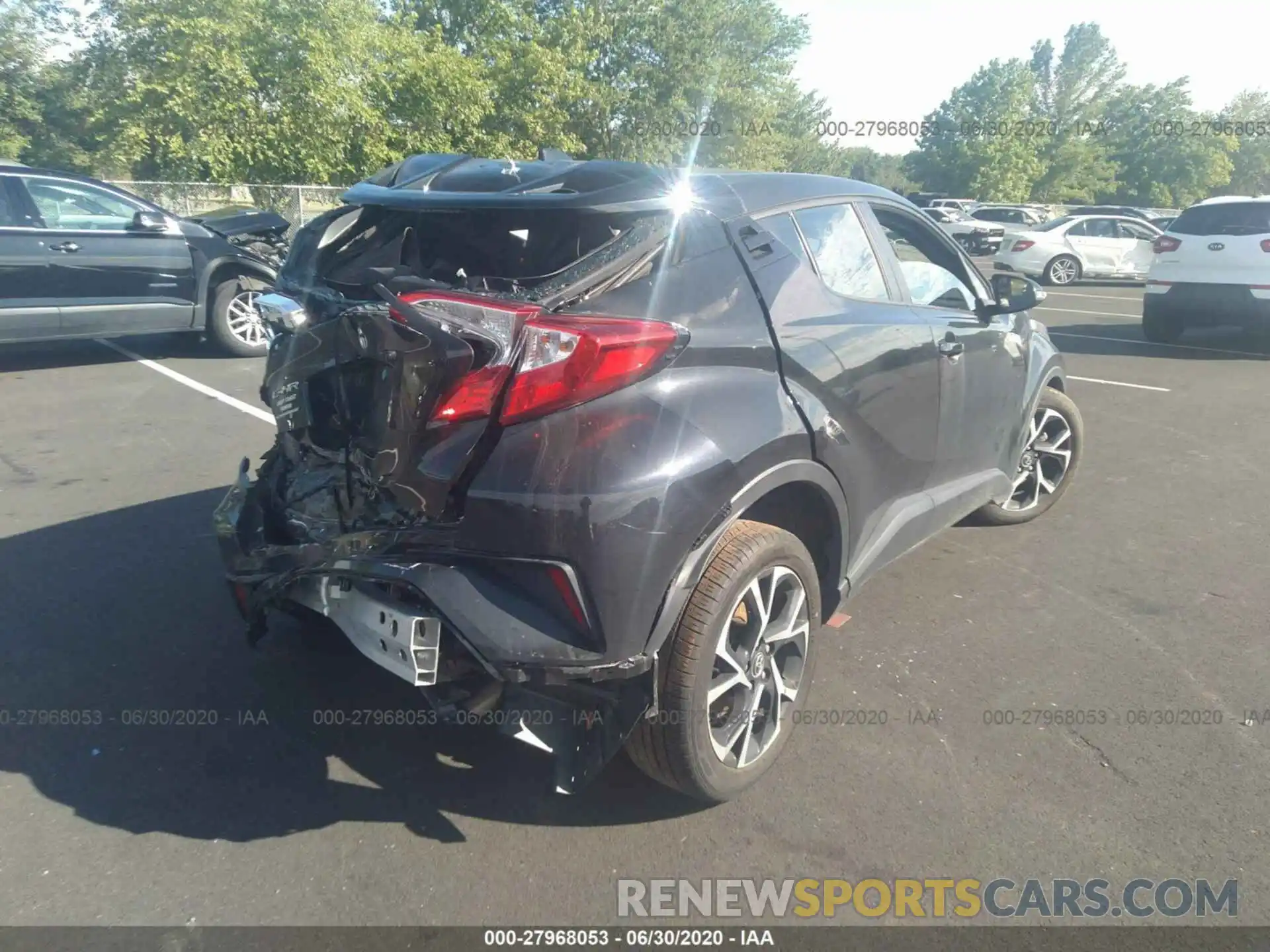 4 Photograph of a damaged car NMTKHMBX3KR082694 TOYOTA C-HR 2019