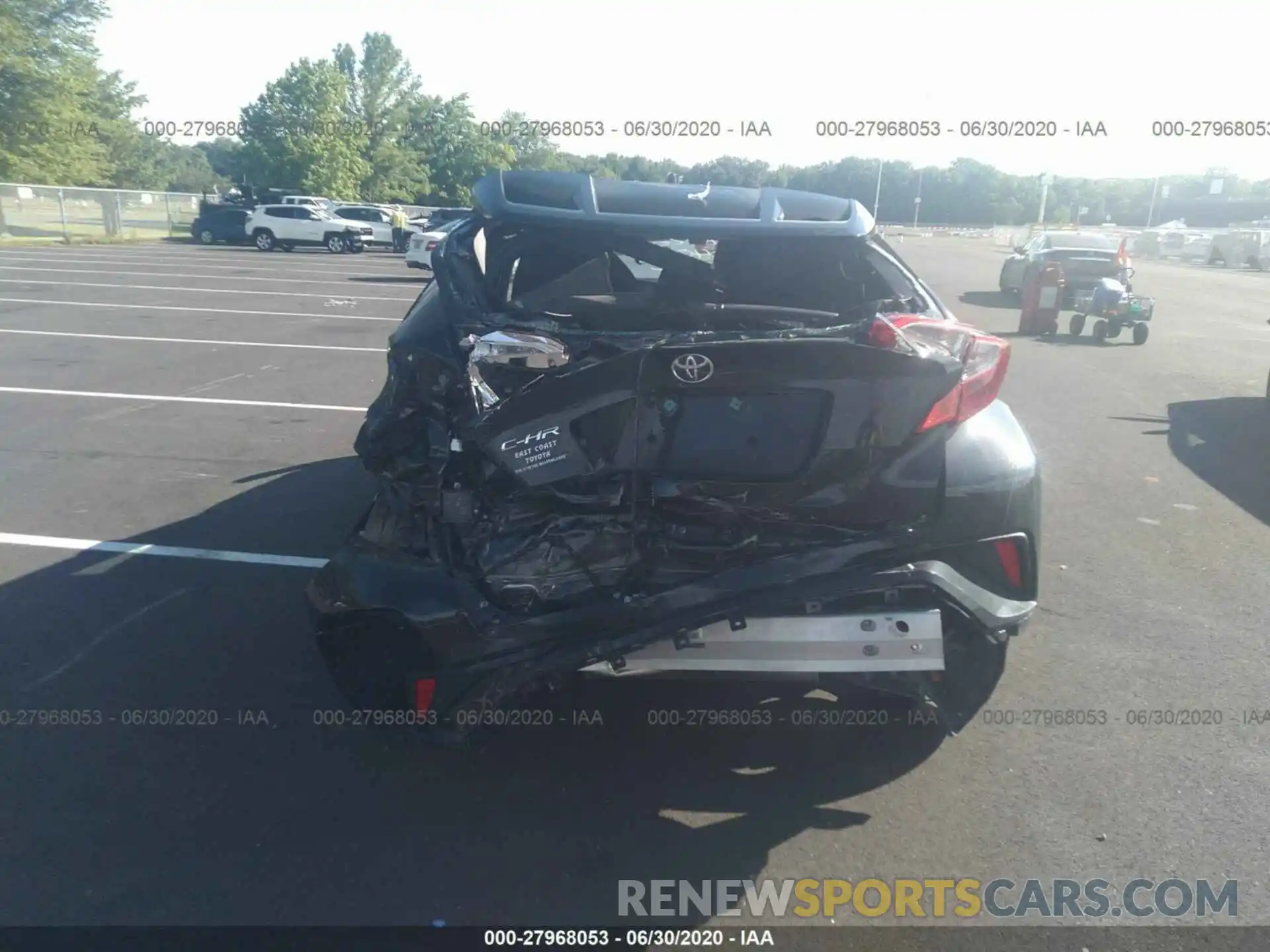 6 Photograph of a damaged car NMTKHMBX3KR082694 TOYOTA C-HR 2019