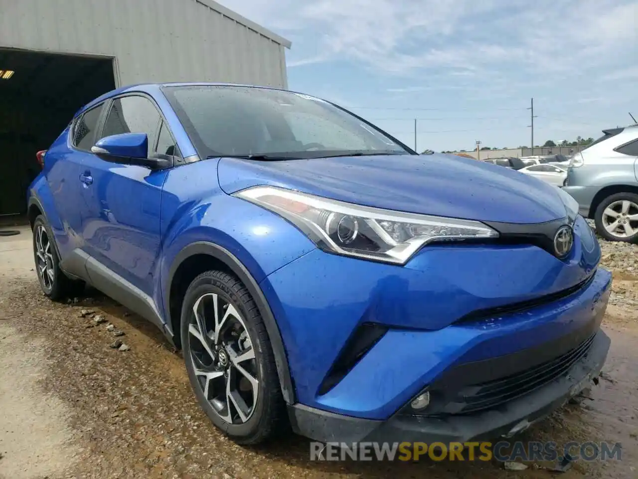 1 Photograph of a damaged car NMTKHMBX3KR082968 TOYOTA C-HR 2019