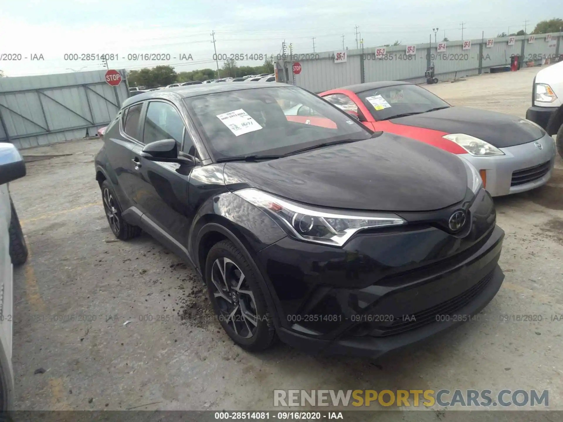 1 Photograph of a damaged car NMTKHMBX3KR083408 TOYOTA C-HR 2019