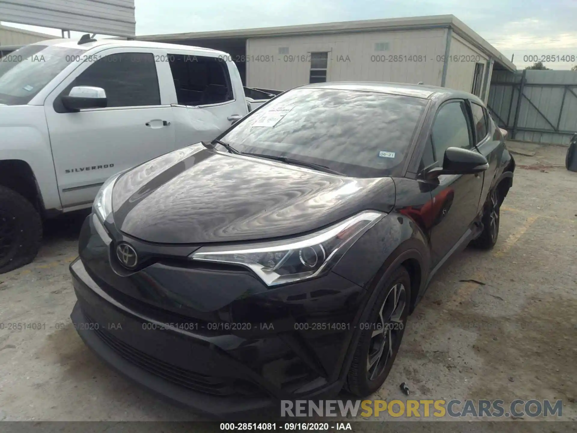 2 Photograph of a damaged car NMTKHMBX3KR083408 TOYOTA C-HR 2019