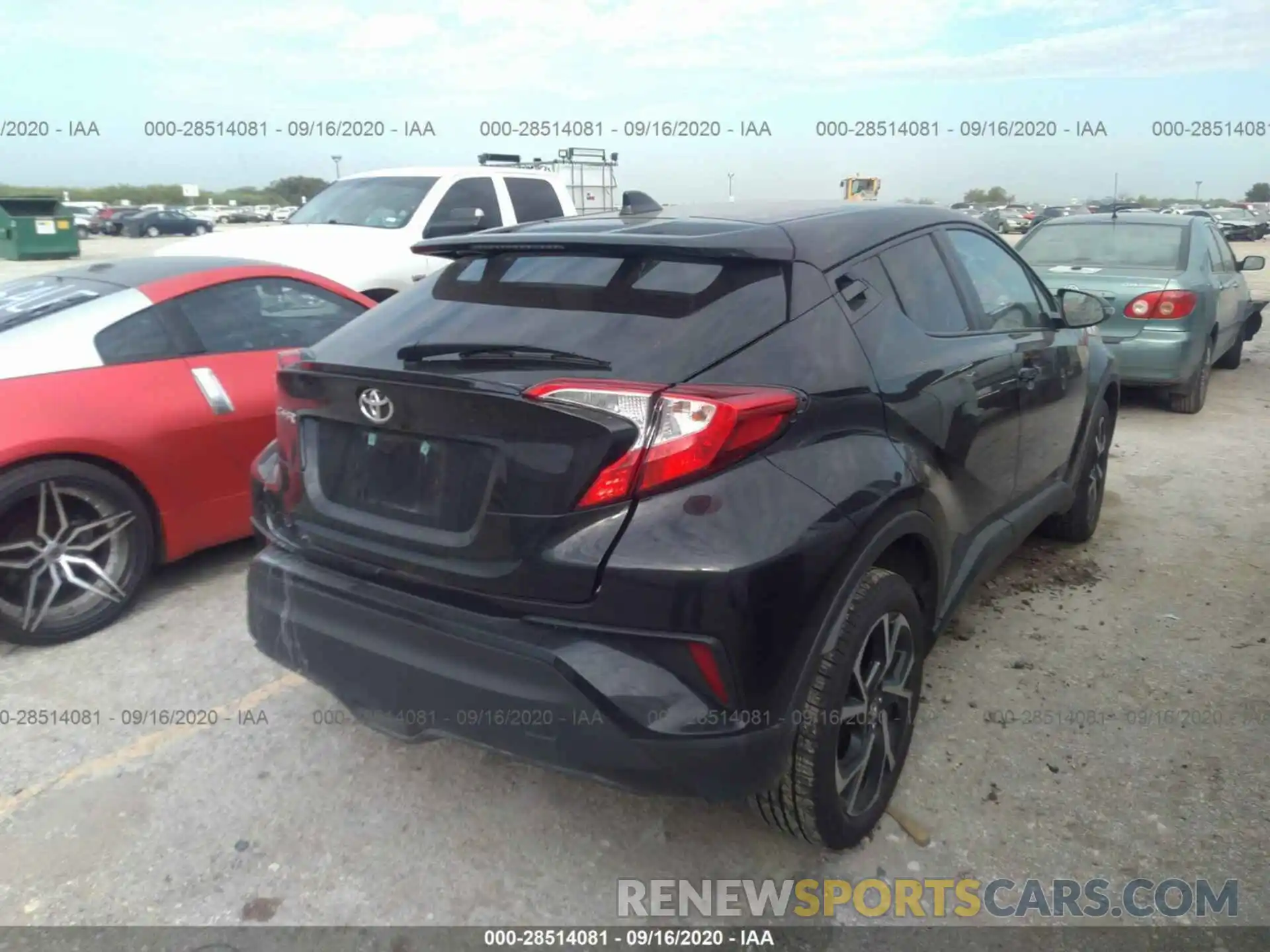 4 Фотография поврежденного автомобиля NMTKHMBX3KR083408 TOYOTA C-HR 2019