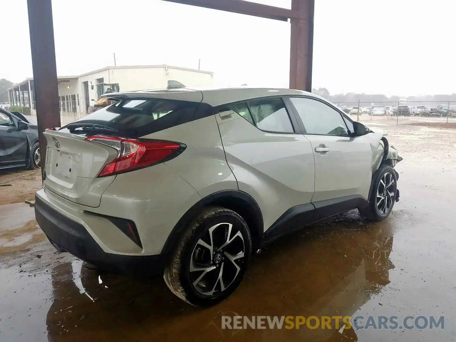 4 Photograph of a damaged car NMTKHMBX3KR083845 TOYOTA C-HR 2019