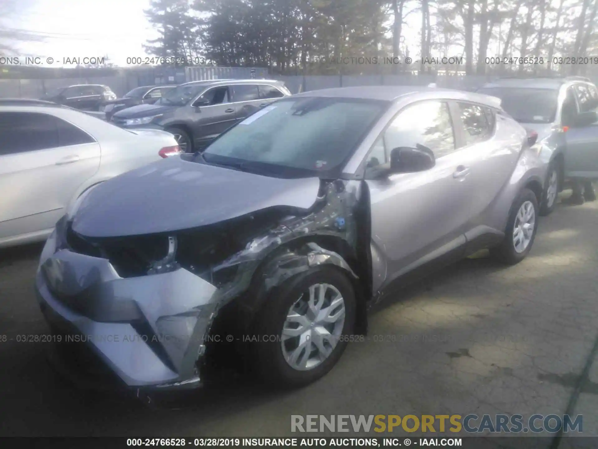 2 Photograph of a damaged car NMTKHMBX3KR084364 TOYOTA C-HR 2019