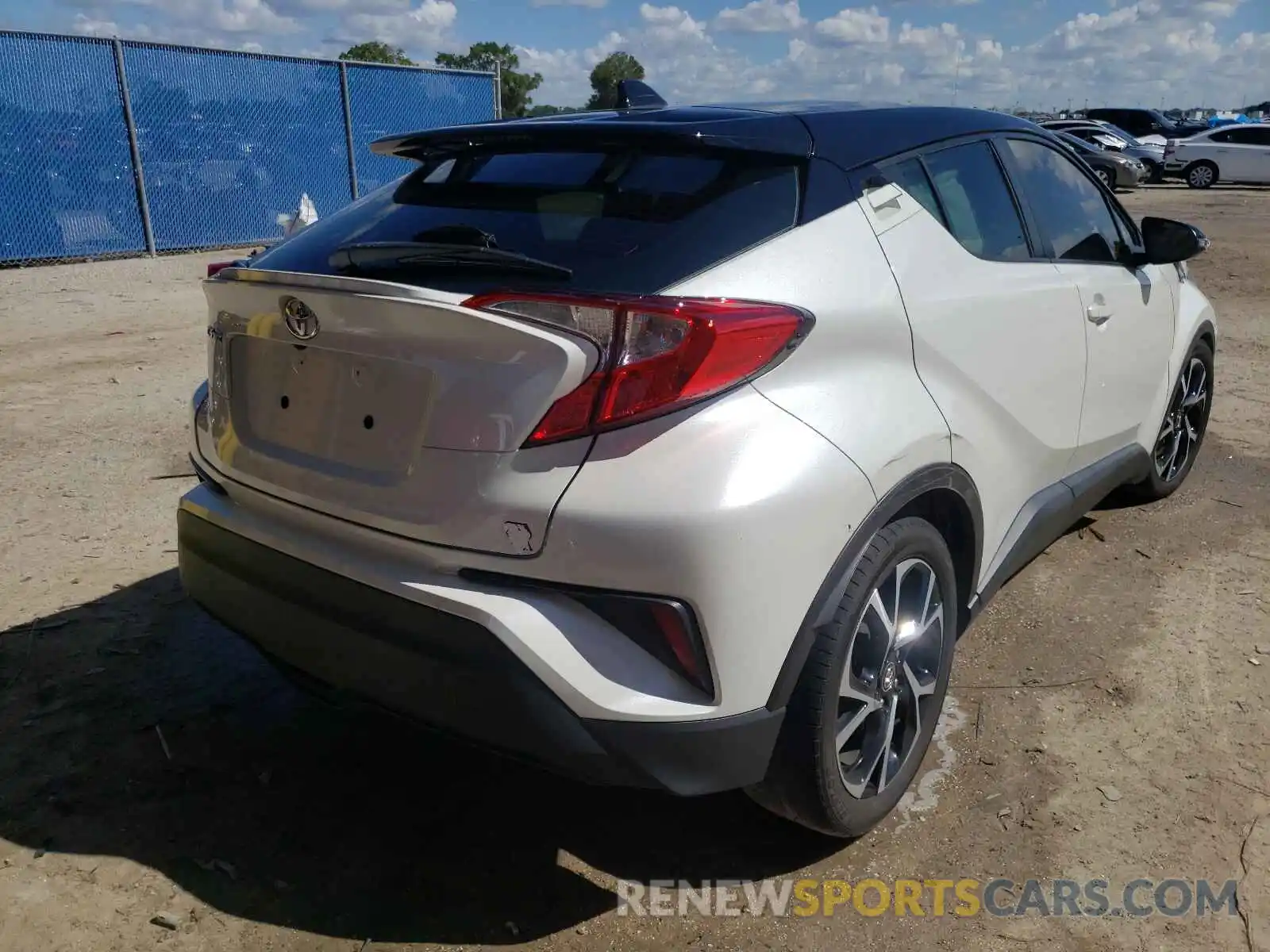 4 Photograph of a damaged car NMTKHMBX3KR084686 TOYOTA C-HR 2019