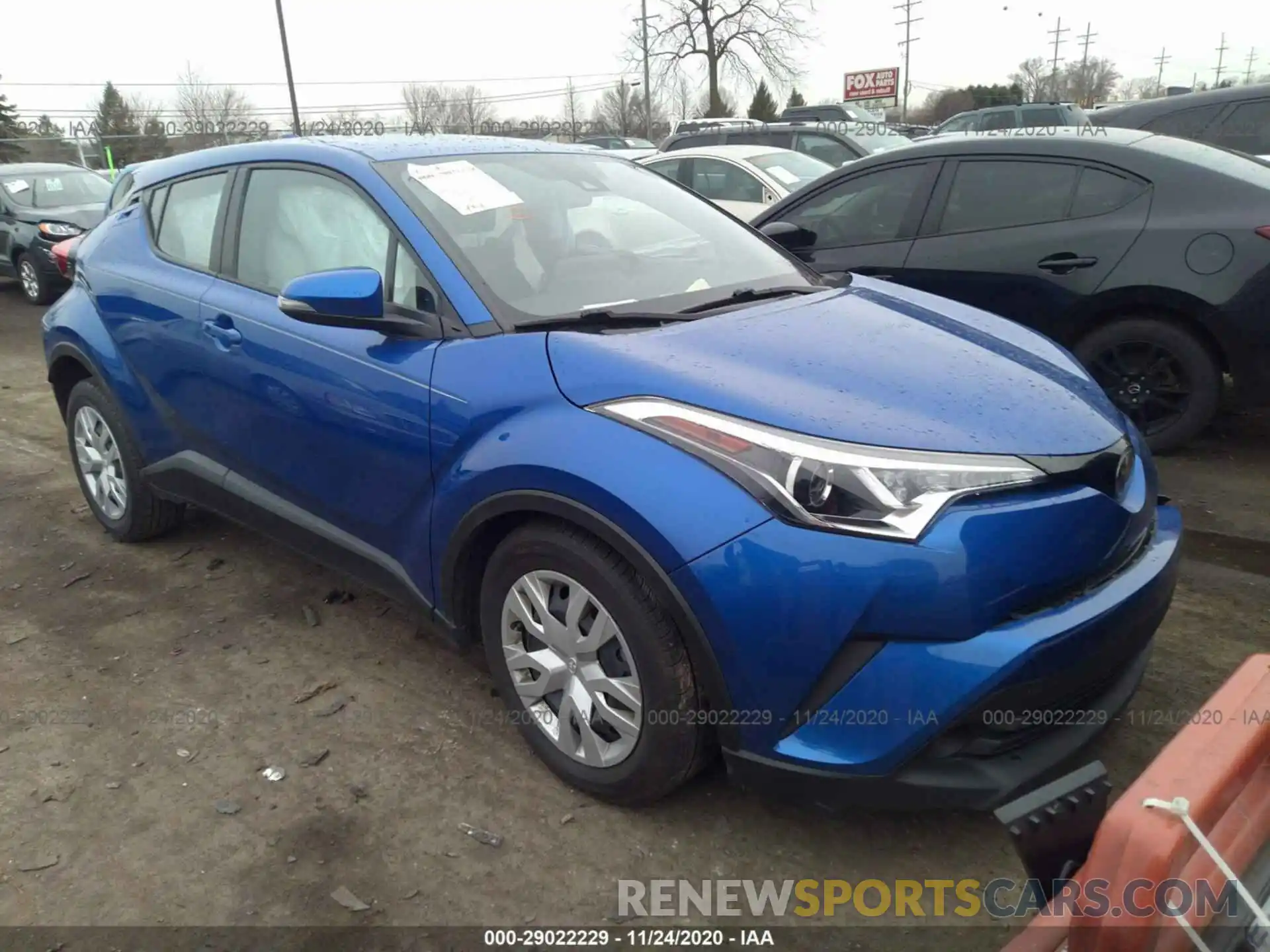 1 Photograph of a damaged car NMTKHMBX3KR084929 TOYOTA C-HR 2019