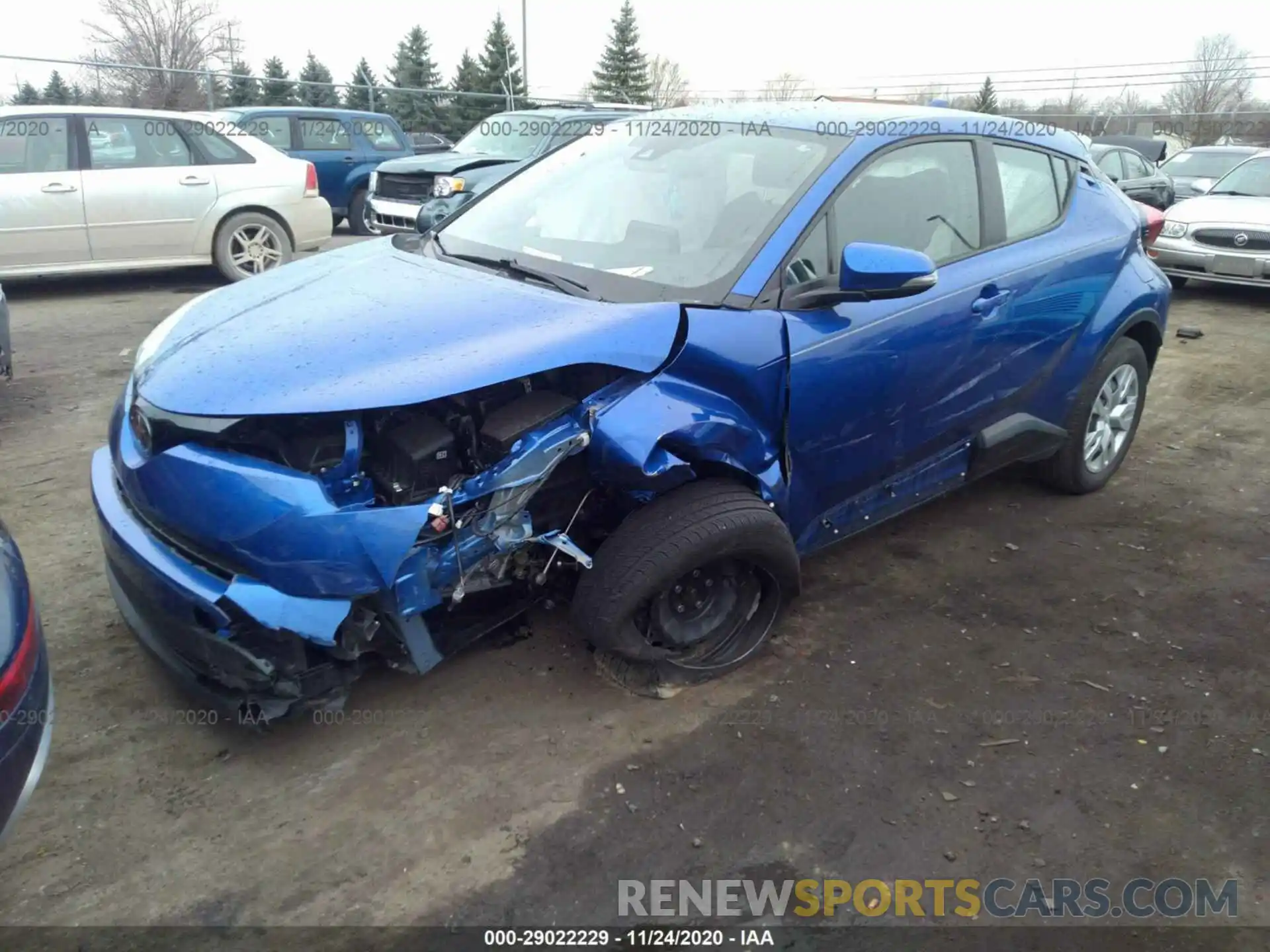 2 Photograph of a damaged car NMTKHMBX3KR084929 TOYOTA C-HR 2019