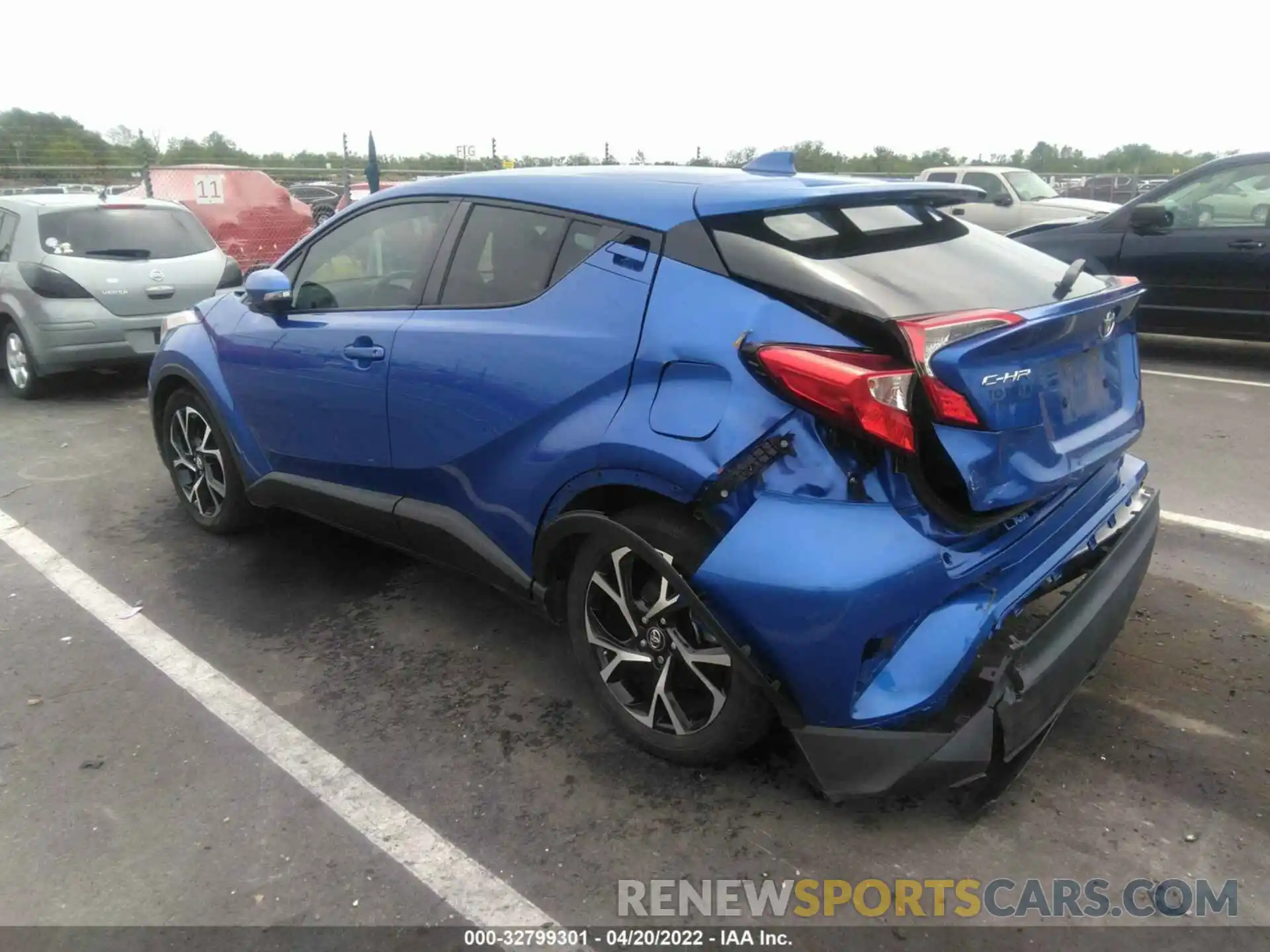 3 Photograph of a damaged car NMTKHMBX3KR085417 TOYOTA C-HR 2019