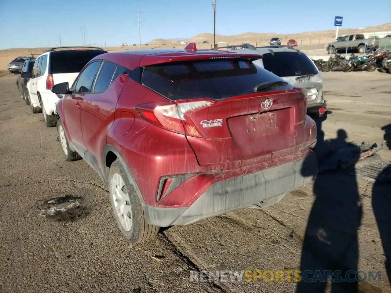 3 Photograph of a damaged car NMTKHMBX3KR086017 TOYOTA C-HR 2019