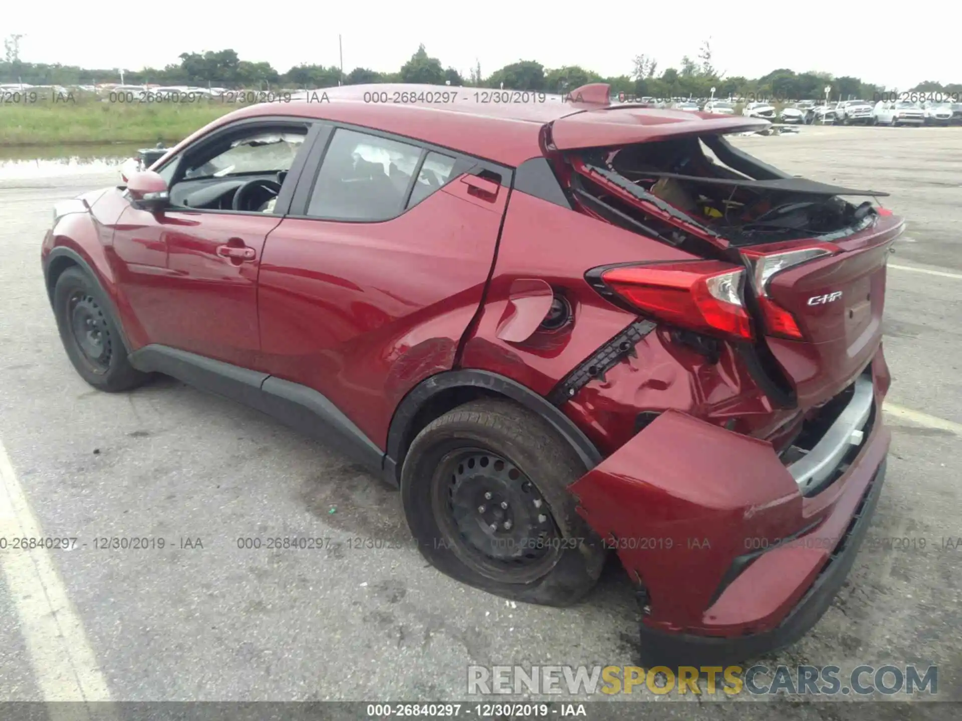 3 Photograph of a damaged car NMTKHMBX3KR086373 TOYOTA C-HR 2019