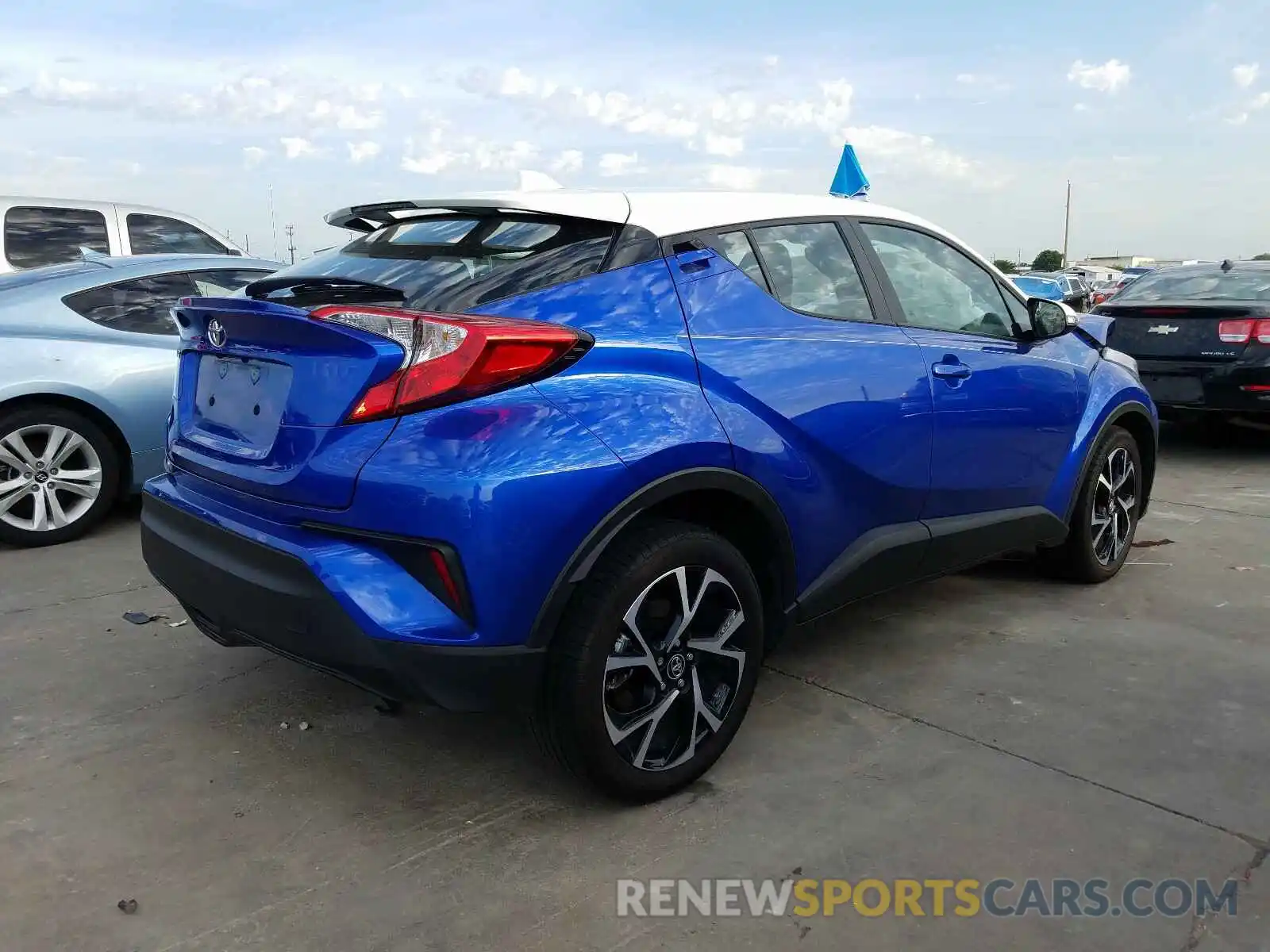 4 Photograph of a damaged car NMTKHMBX3KR087040 TOYOTA C-HR 2019