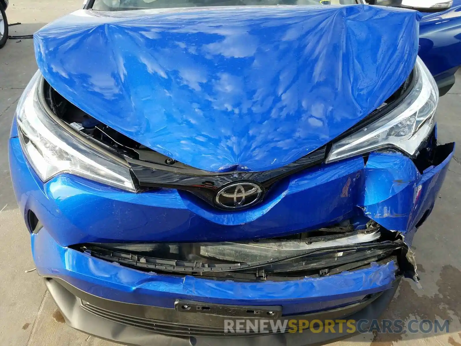 7 Photograph of a damaged car NMTKHMBX3KR087040 TOYOTA C-HR 2019