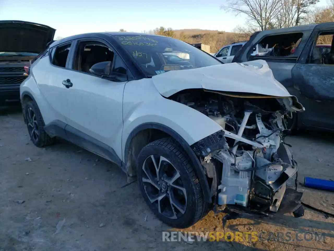 1 Photograph of a damaged car NMTKHMBX3KR088107 TOYOTA C-HR 2019