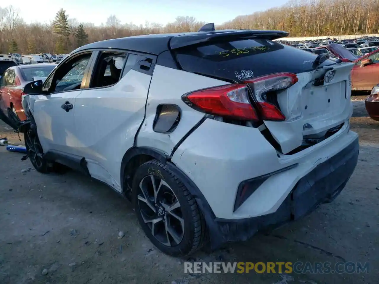 3 Photograph of a damaged car NMTKHMBX3KR088107 TOYOTA C-HR 2019