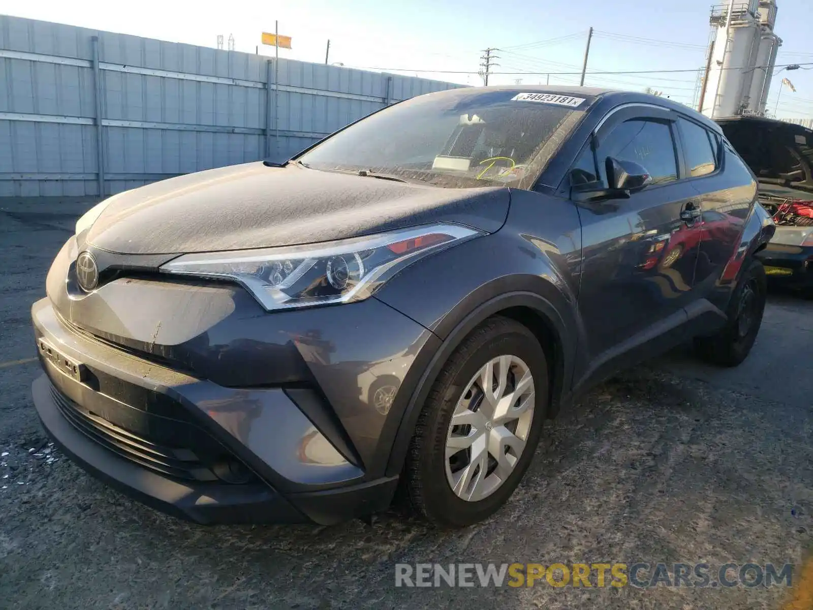 2 Photograph of a damaged car NMTKHMBX3KR088219 TOYOTA C-HR 2019