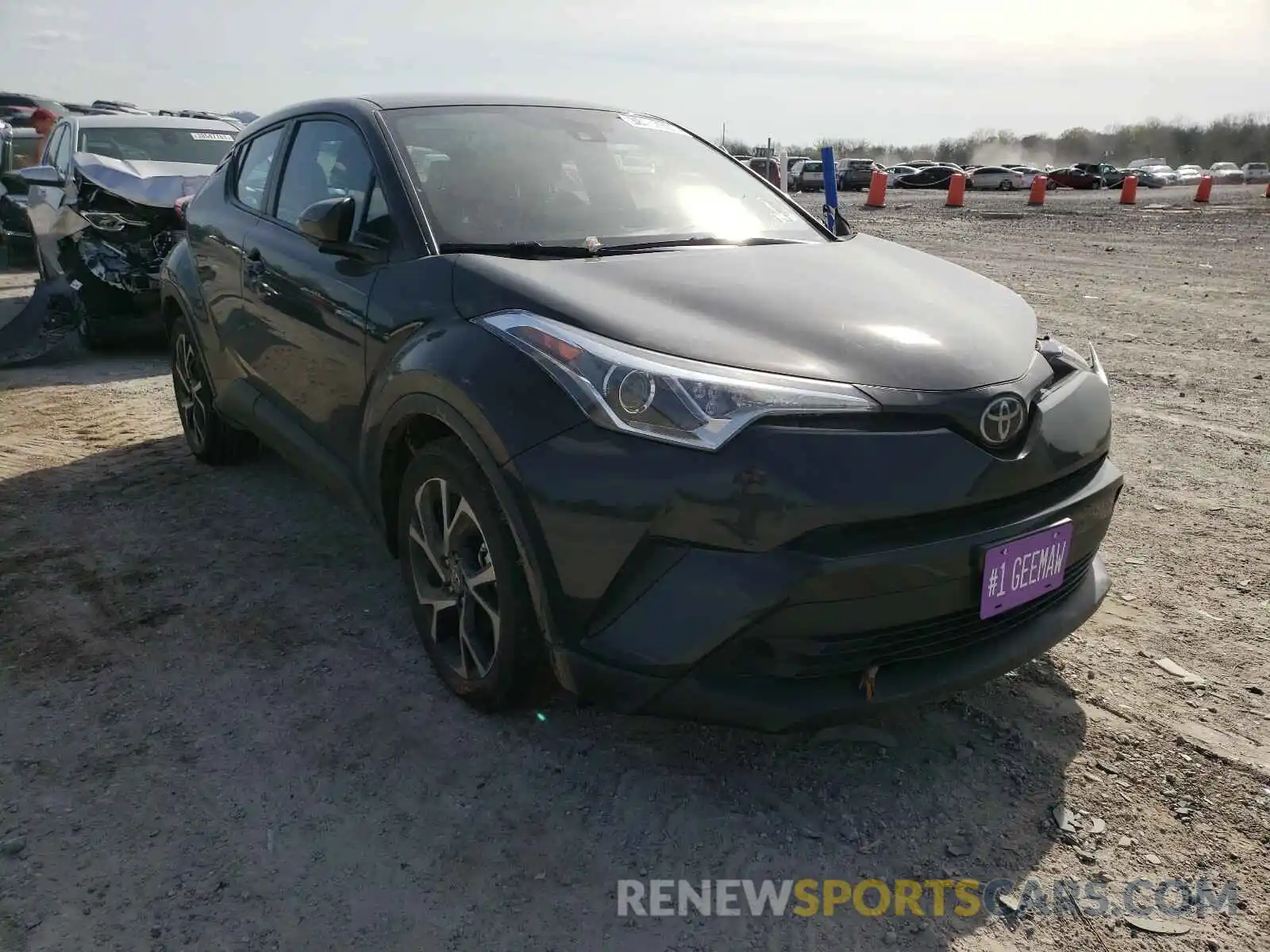 1 Photograph of a damaged car NMTKHMBX3KR088446 TOYOTA C-HR 2019