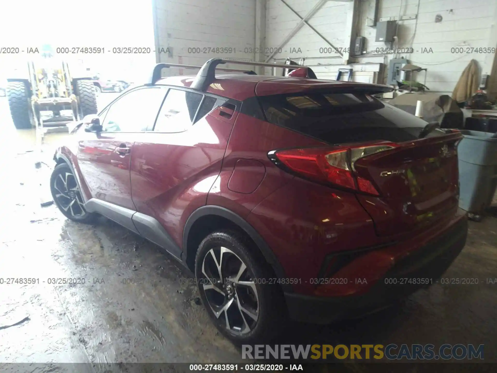 3 Photograph of a damaged car NMTKHMBX3KR088818 TOYOTA C-HR 2019