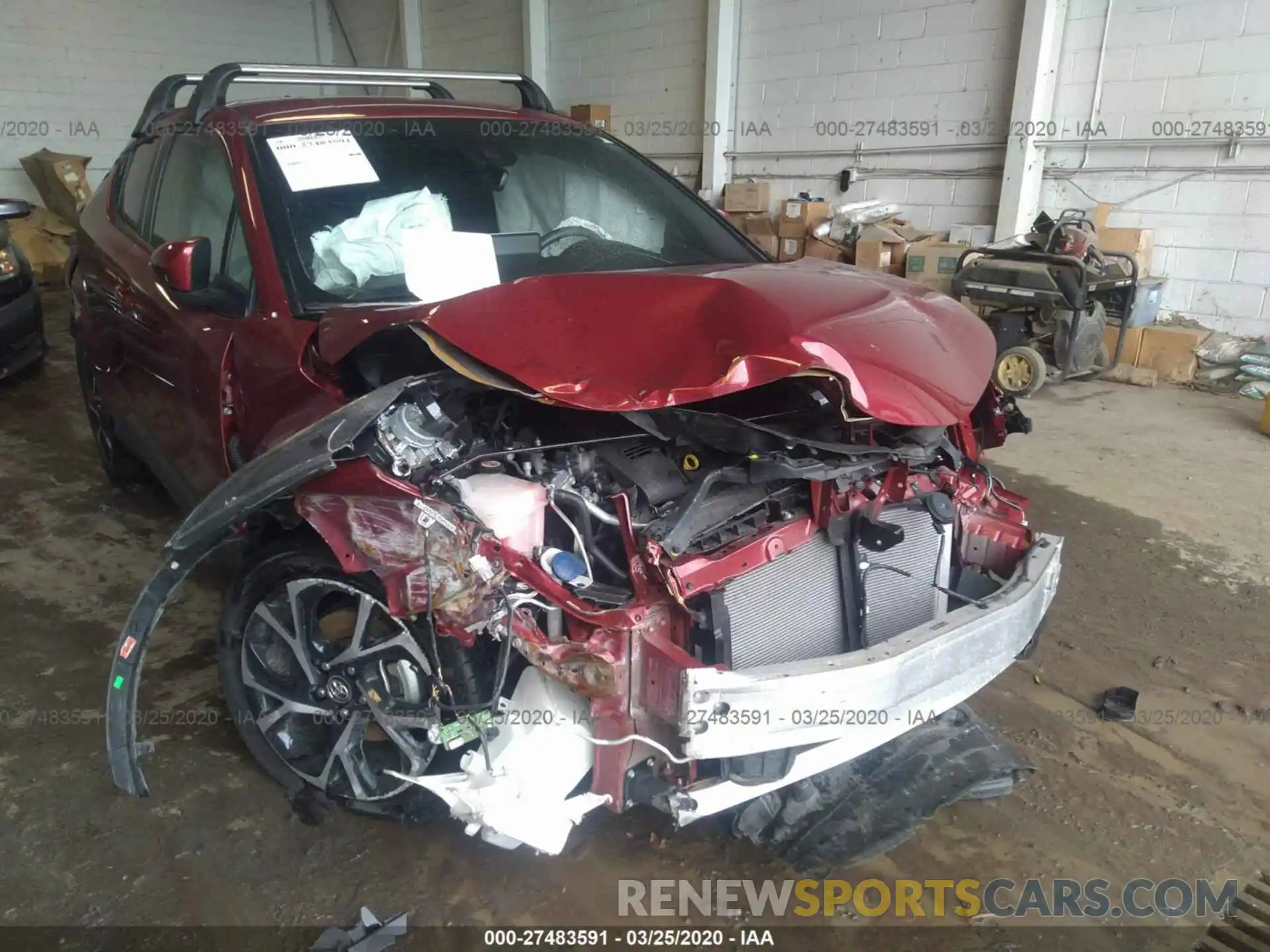 6 Photograph of a damaged car NMTKHMBX3KR088818 TOYOTA C-HR 2019