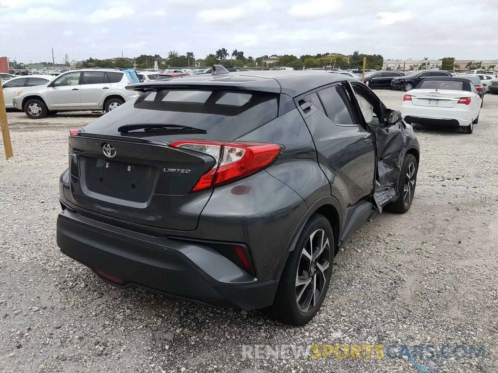 4 Photograph of a damaged car NMTKHMBX3KR089578 TOYOTA C-HR 2019