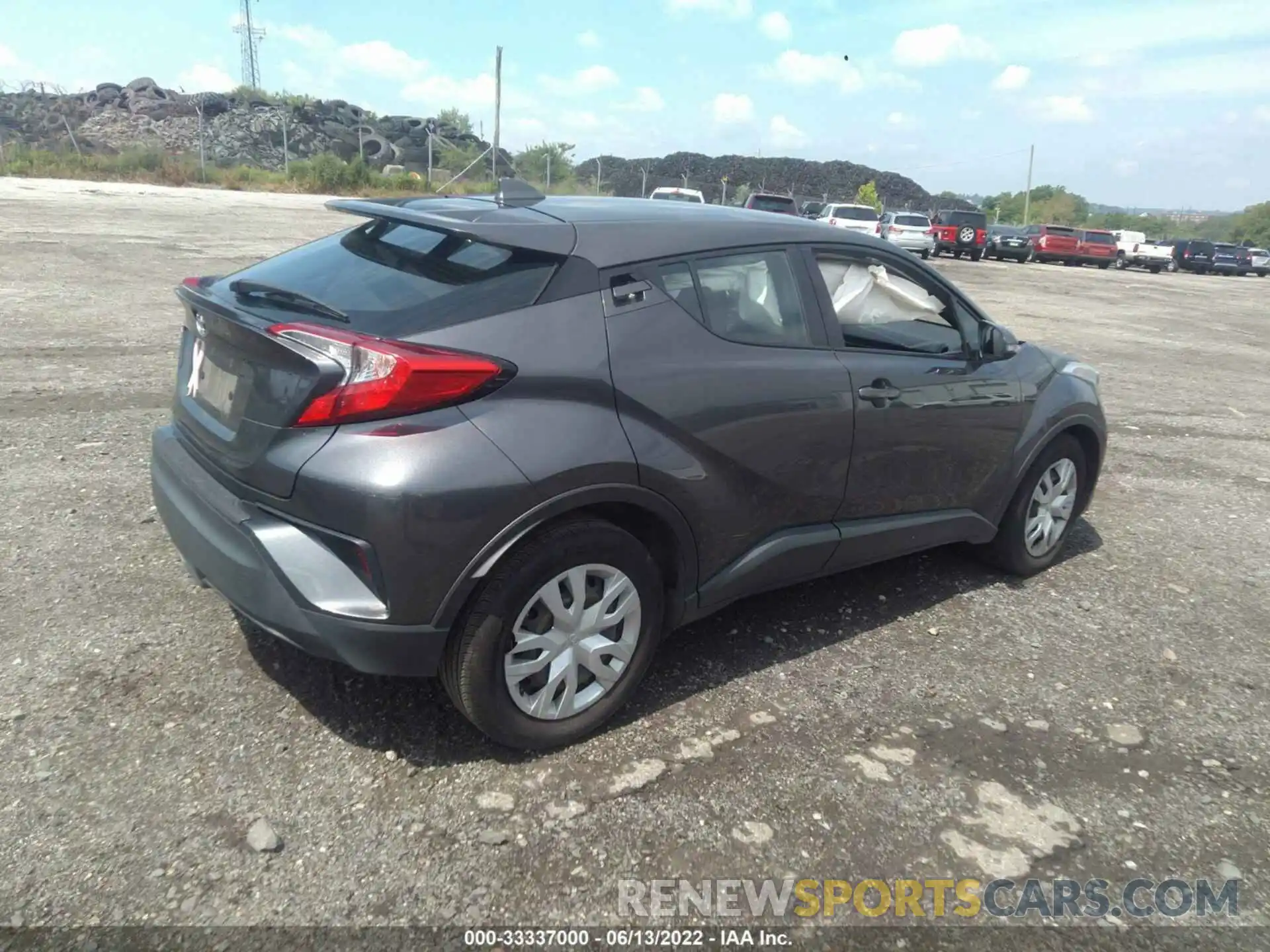 4 Photograph of a damaged car NMTKHMBX3KR090245 TOYOTA C-HR 2019