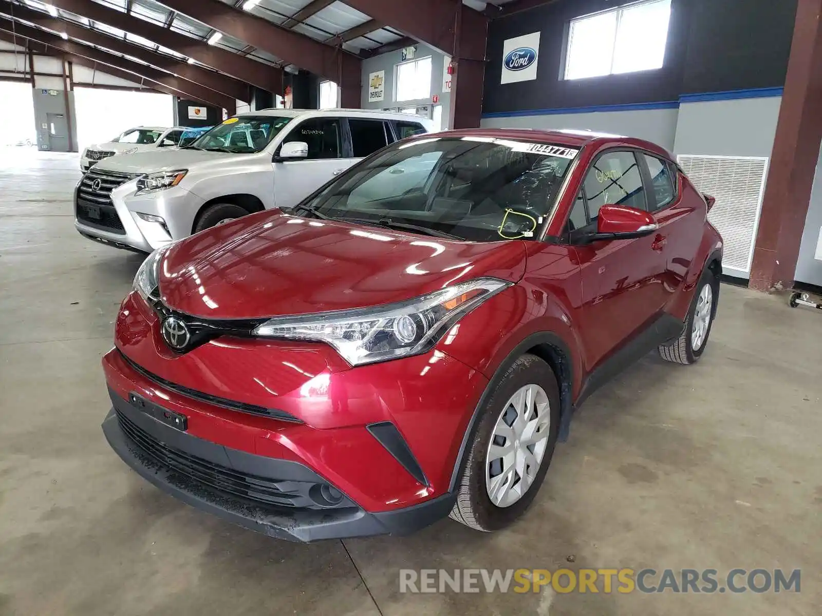 2 Photograph of a damaged car NMTKHMBX3KR090343 TOYOTA C-HR 2019