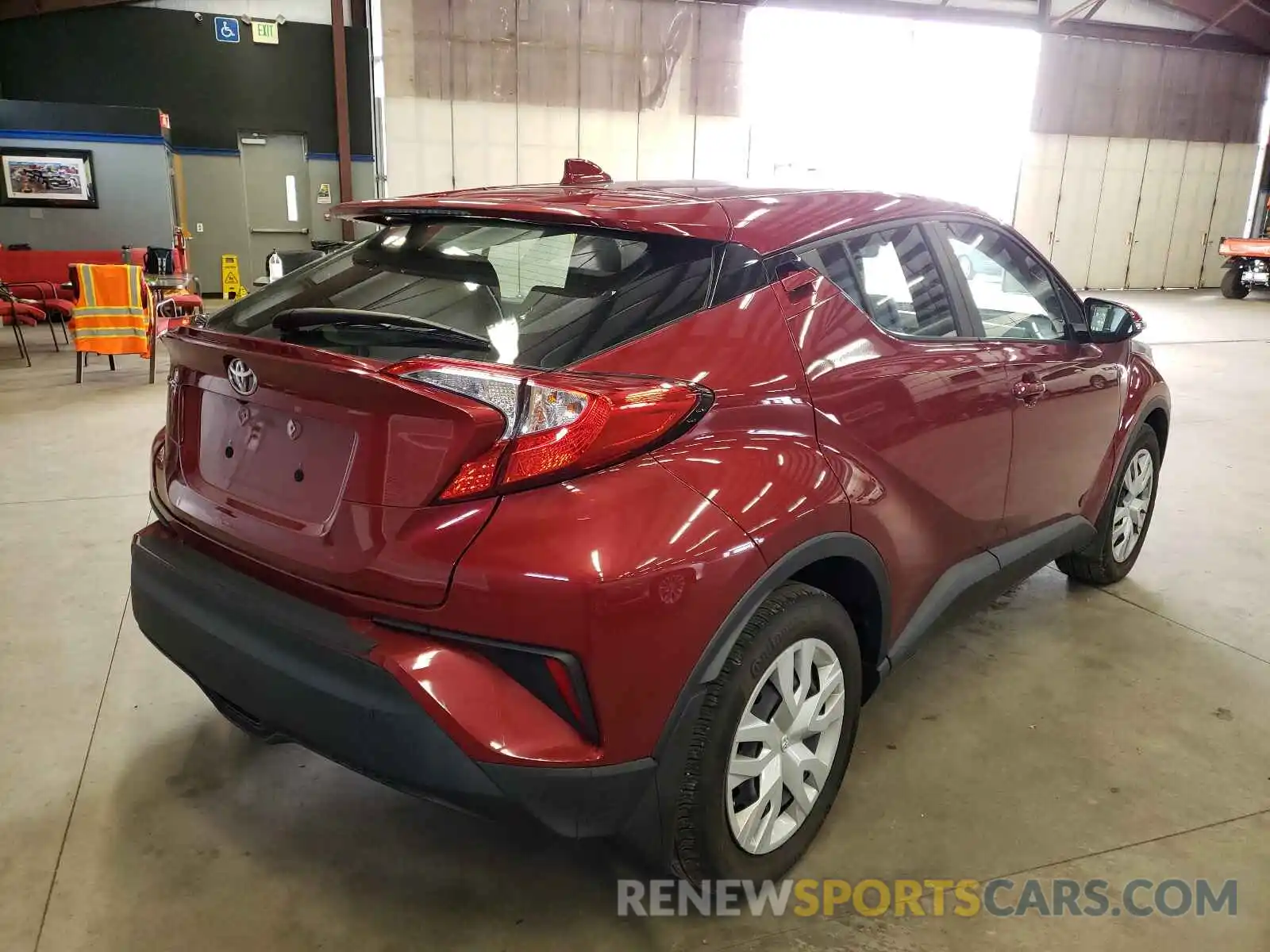 4 Photograph of a damaged car NMTKHMBX3KR090343 TOYOTA C-HR 2019